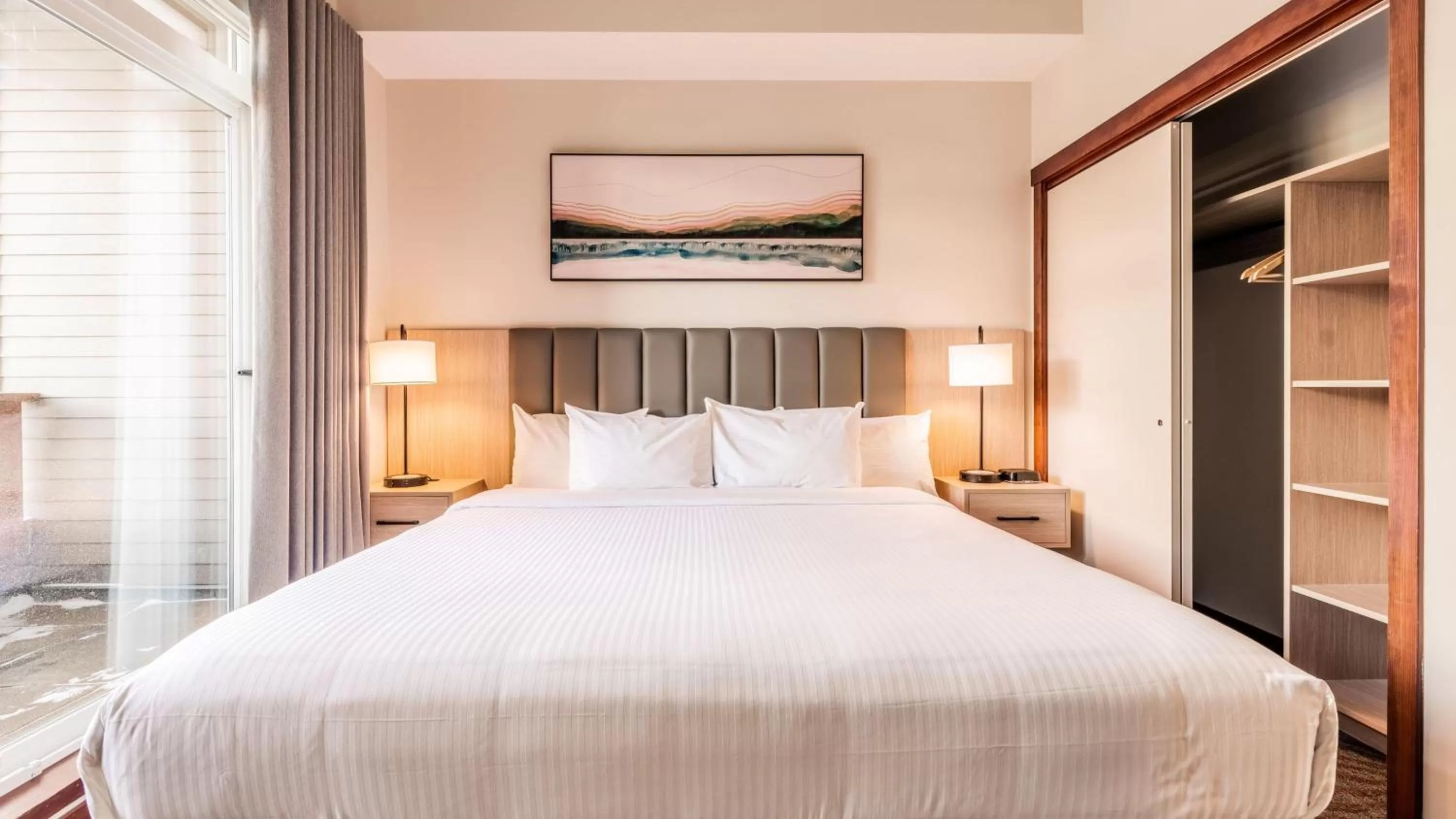 Bedroom, Bed in Blackstone Mountain Lodge by CLIQUE