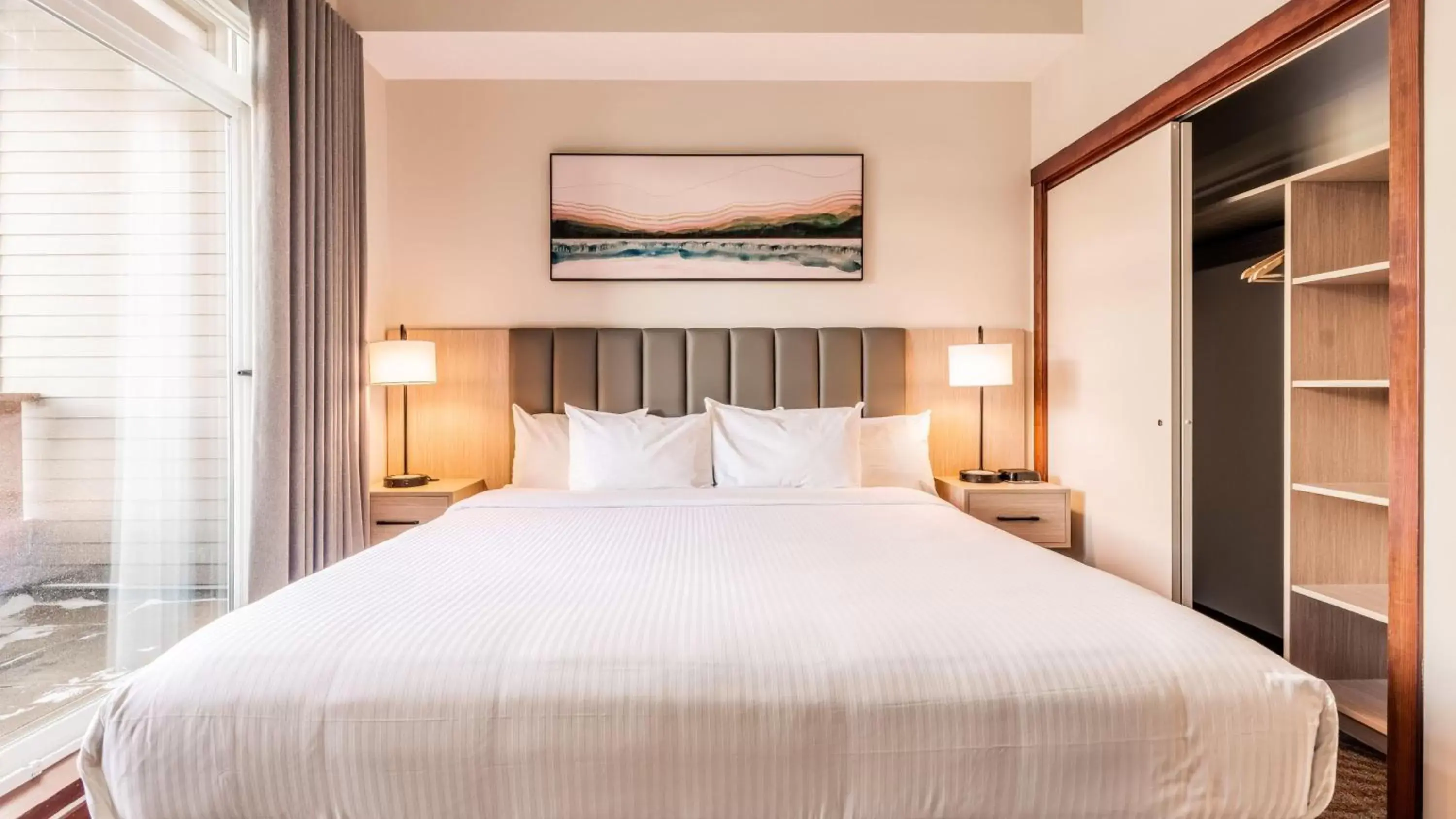 Bedroom, Bed in Blackstone Mountain Lodge by CLIQUE Bedroom, Bed in Blackstone Mountain Lodge by CLIQUE