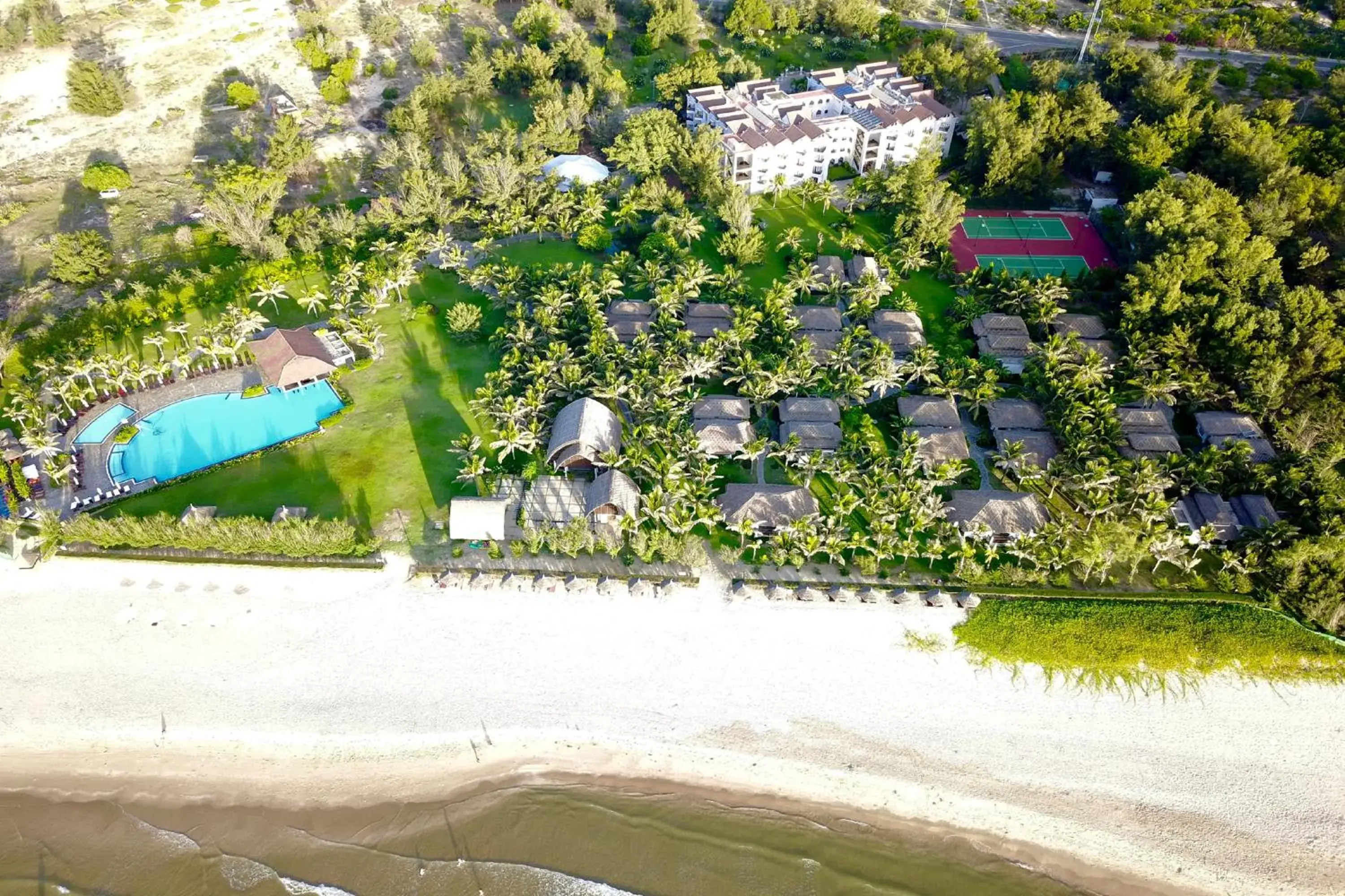 Garden, Bird's-eye View in Muine Bay Resort