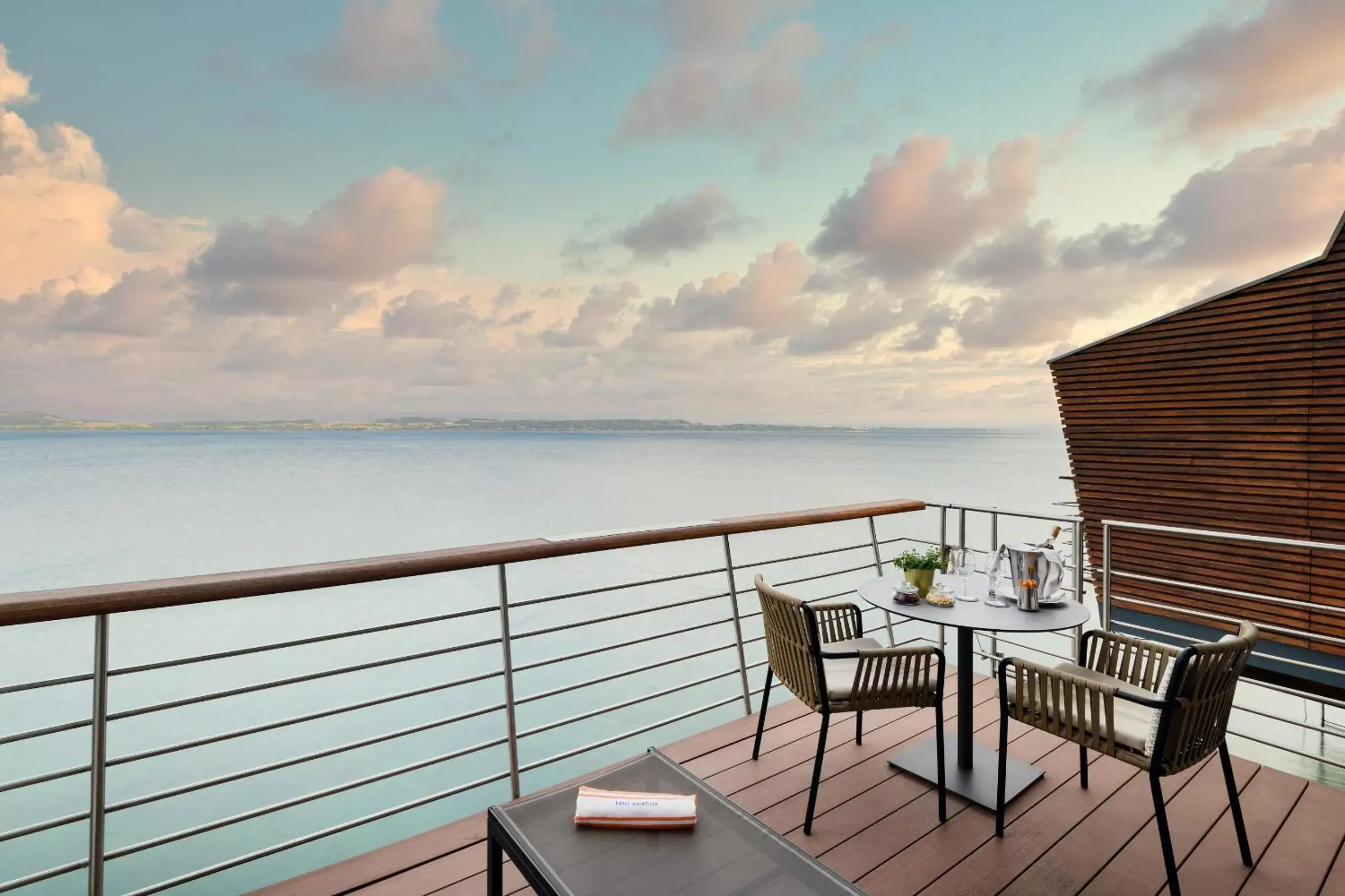 Balcony/Terrace in Hotel Palafitte