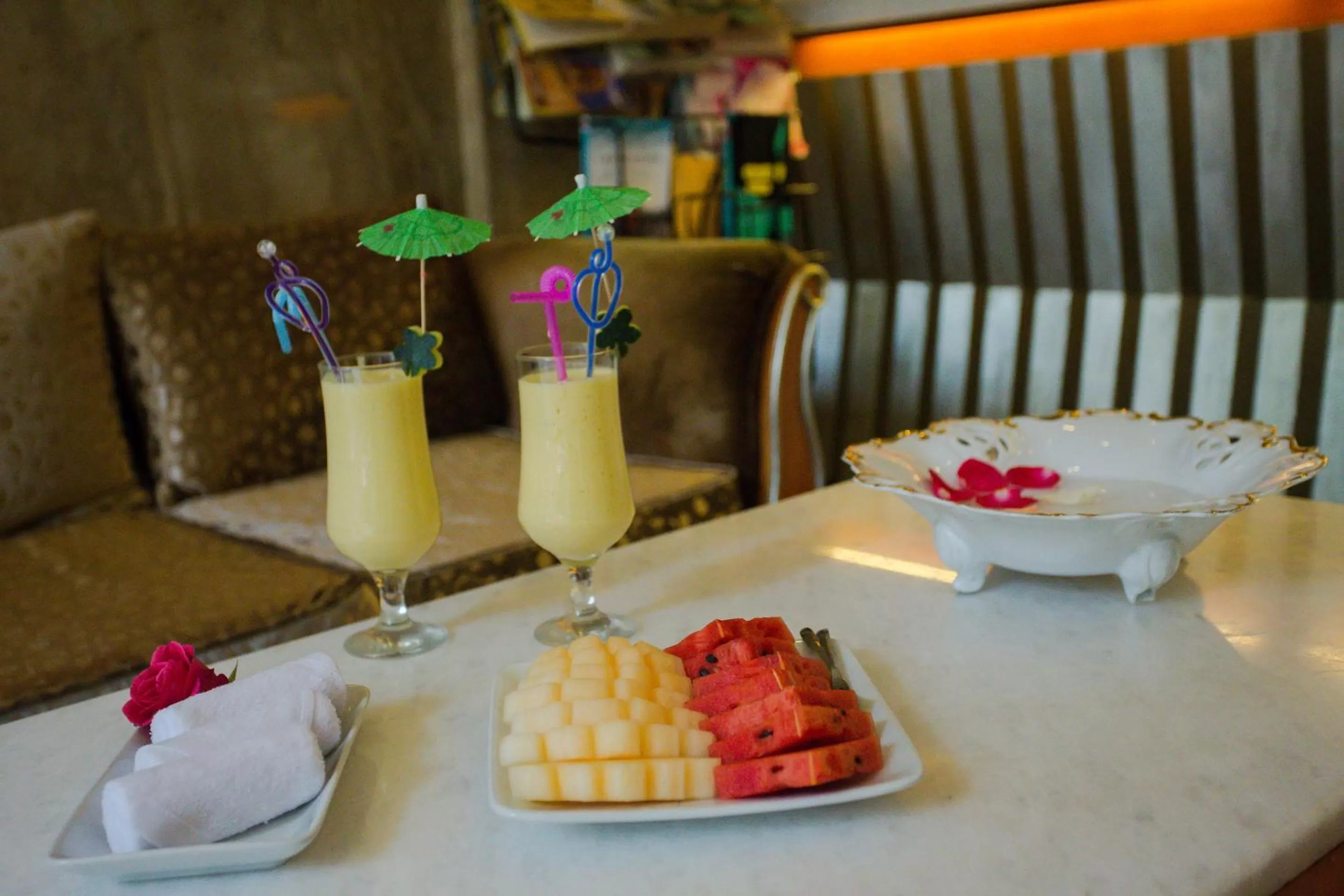 Drinks in Golden Art Hotel