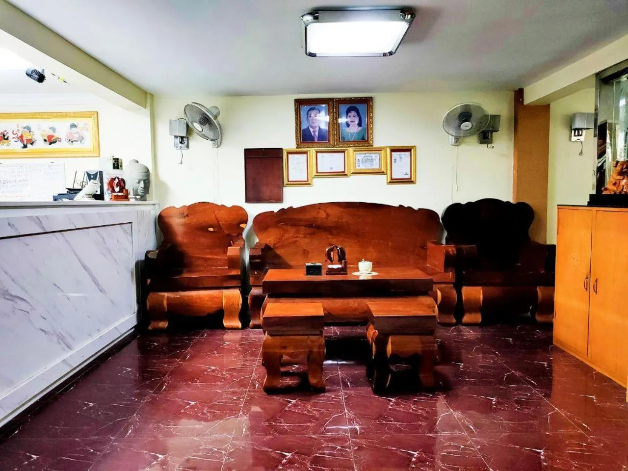 Lobby or reception in Spean Meas Hotel