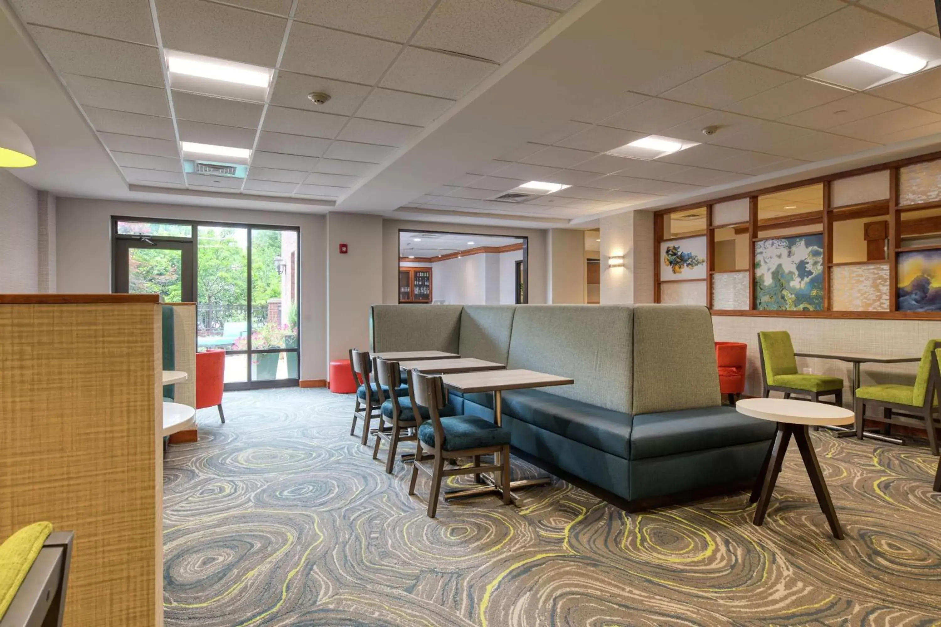 Lobby or reception in Hampton Inn Wilmington University Area Lobby or reception in Hampton Inn Wilmington University Area