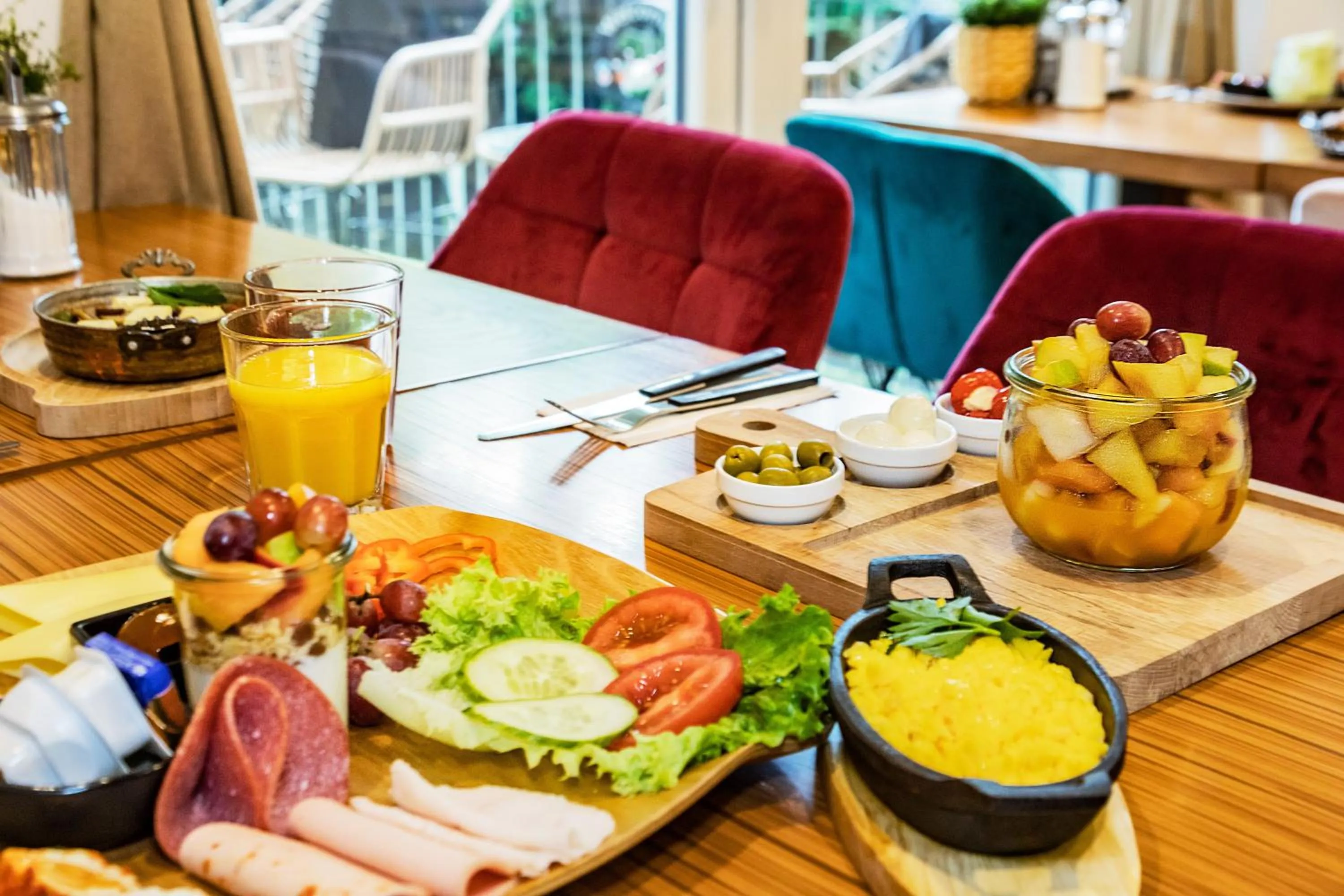 Food and drinks in Hotel Fürst Garden