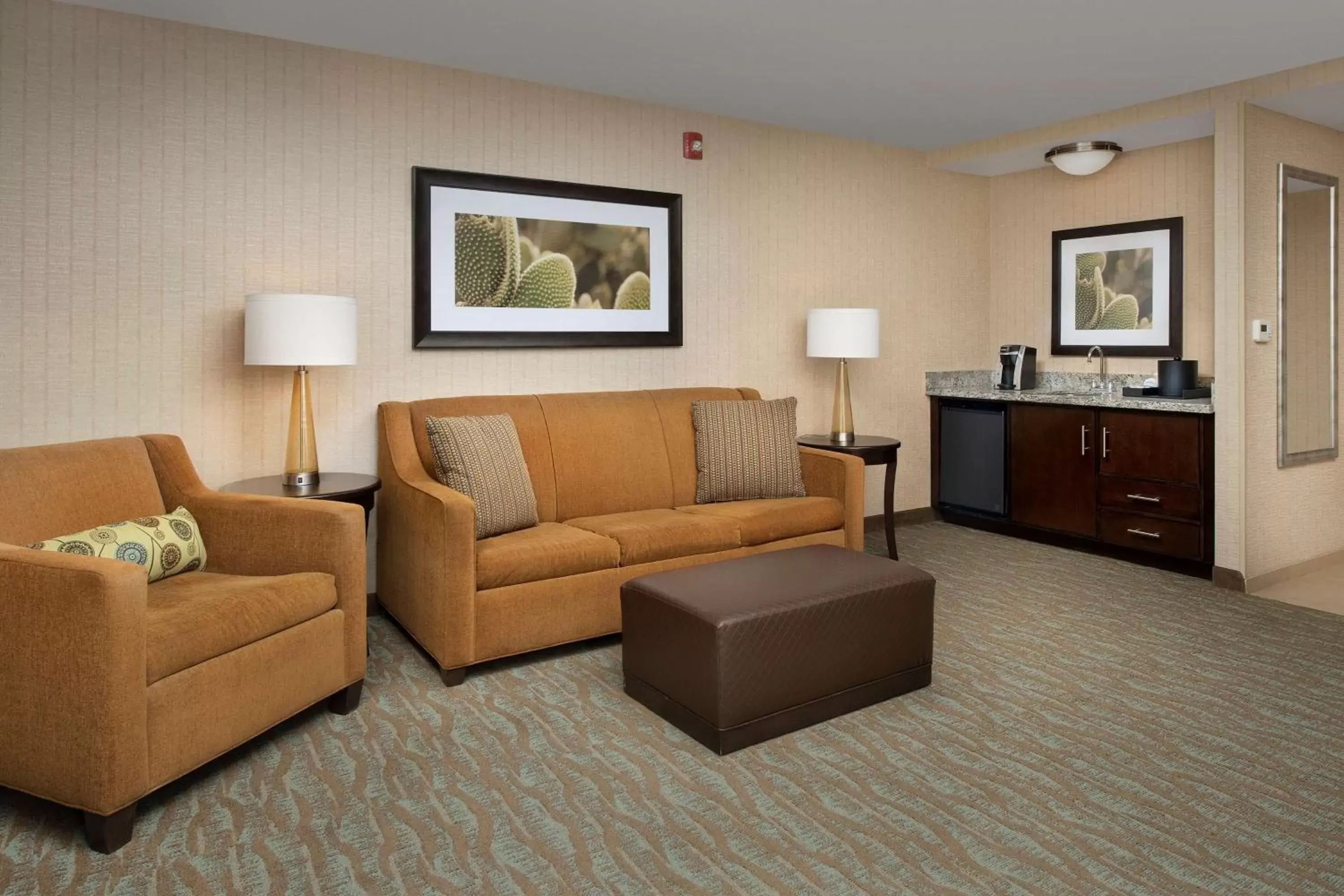 Living room, Seating Area in Hilton Garden Inn Gallup