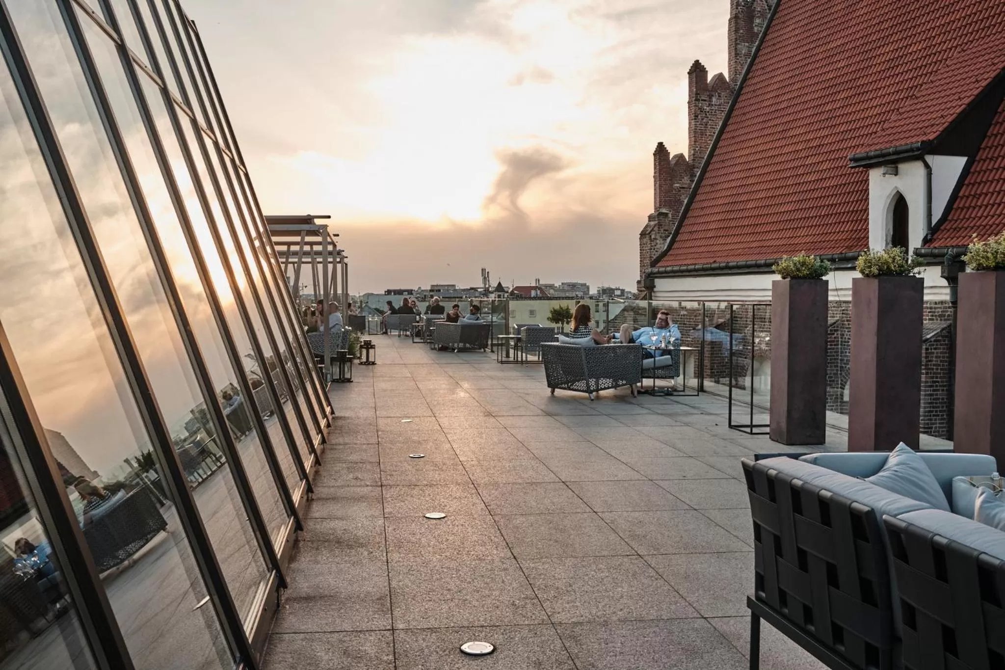 Garden in Hotel Monopol