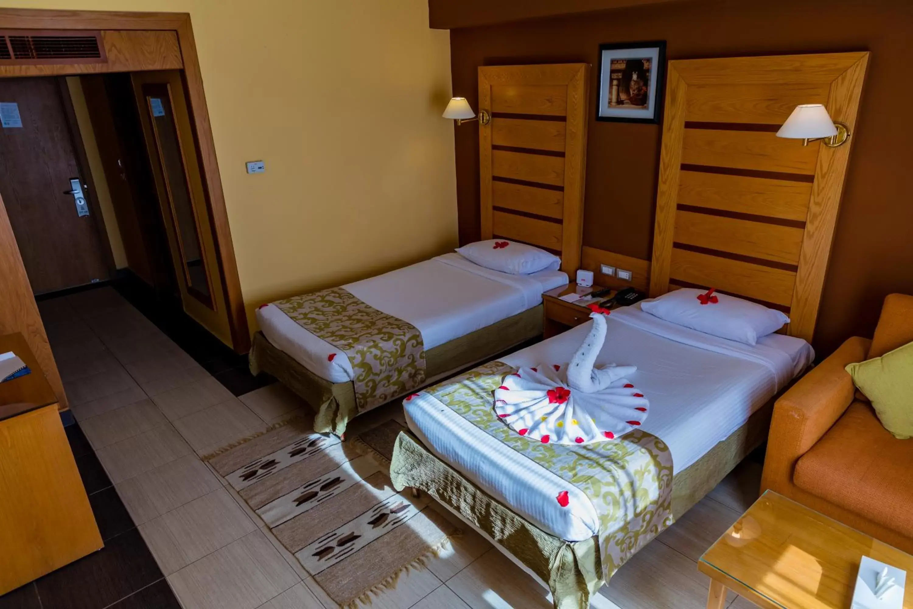 Photo of the whole room, Bed in Golden Beach Resort