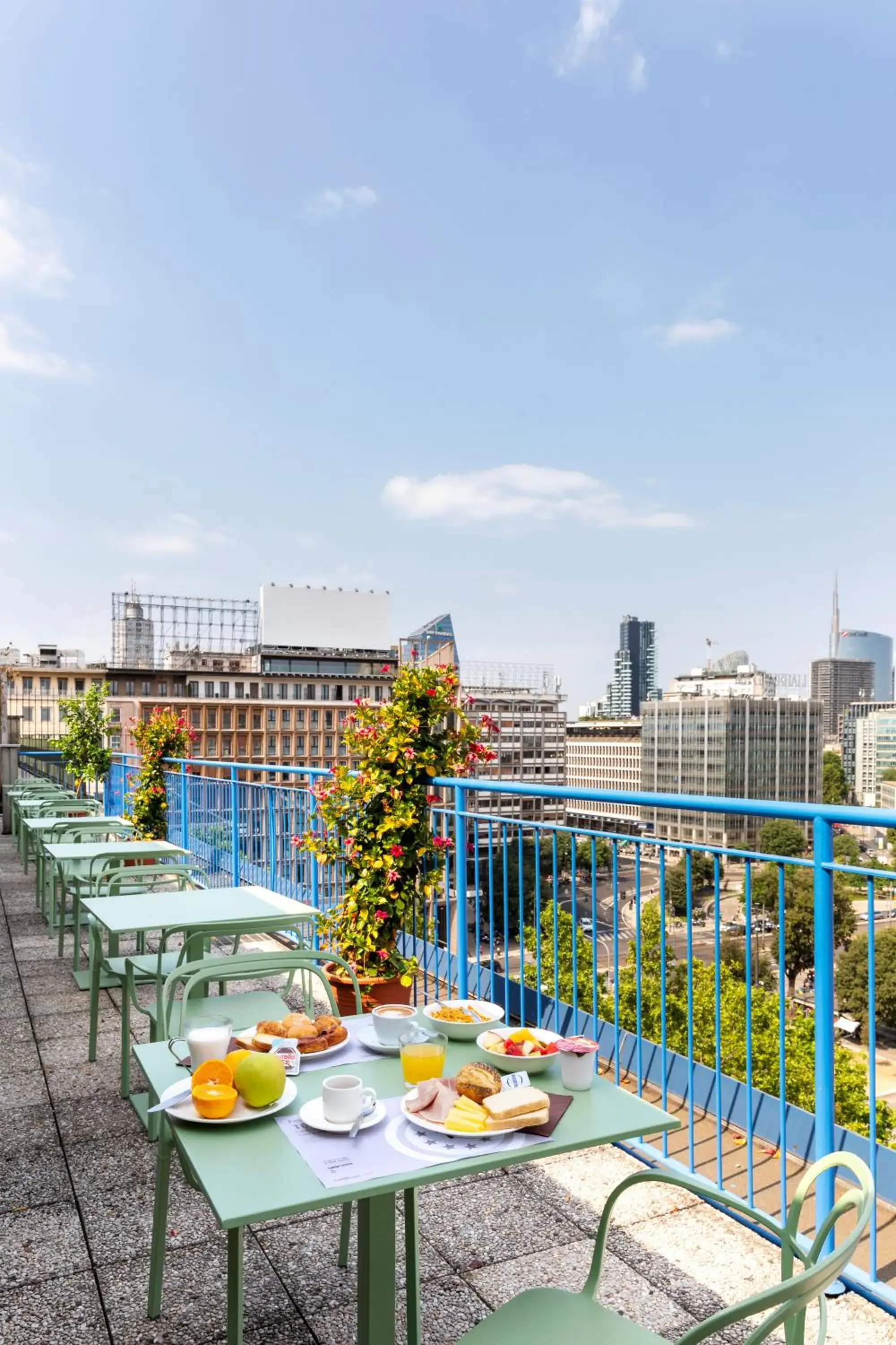 Balcony/Terrace in B&B Hotel Milano Aosta