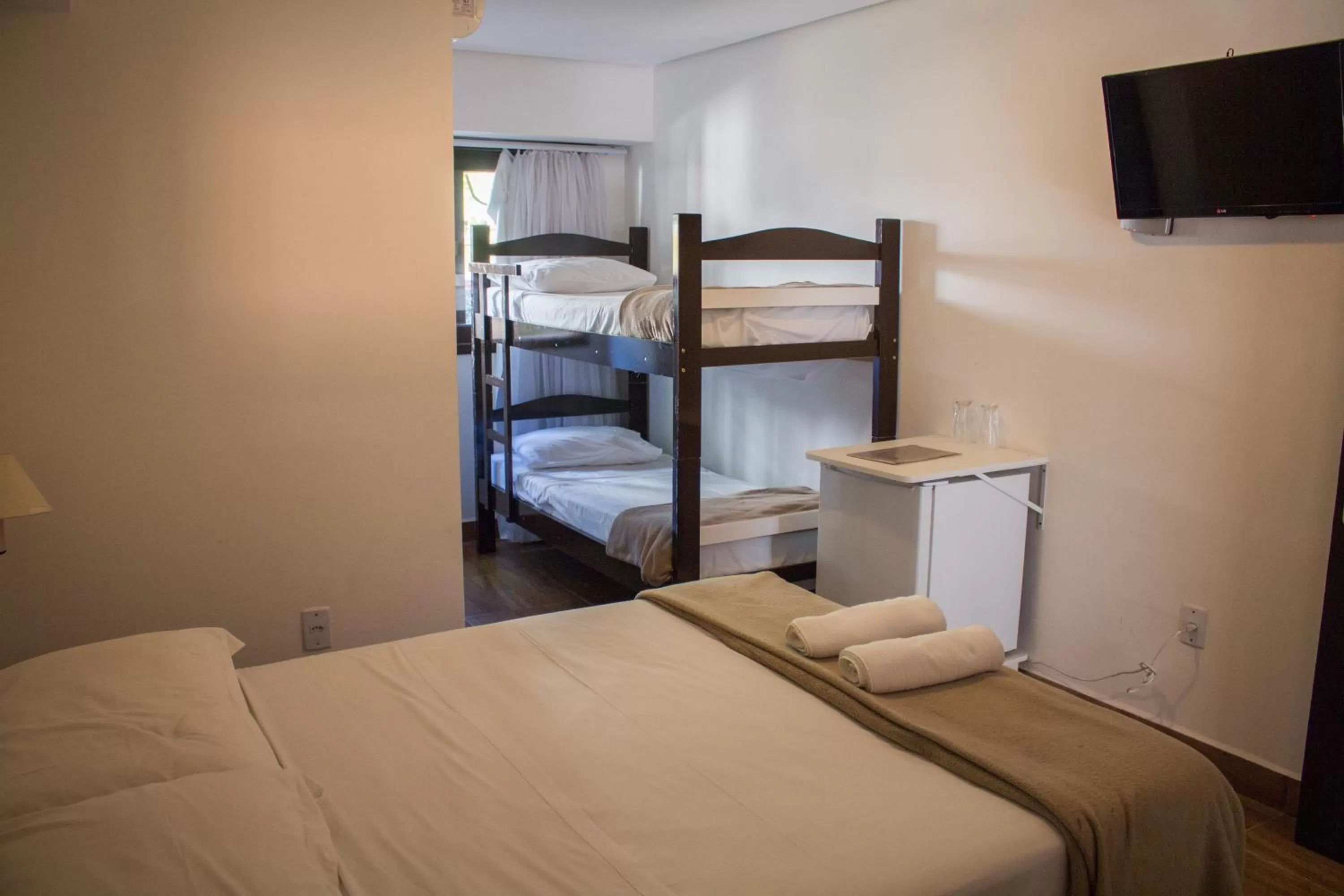 Bed in Beach House Floripa