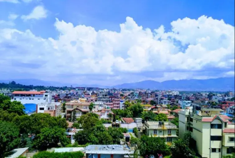 View (from property/room) in Hotel Mirage Kathmandu