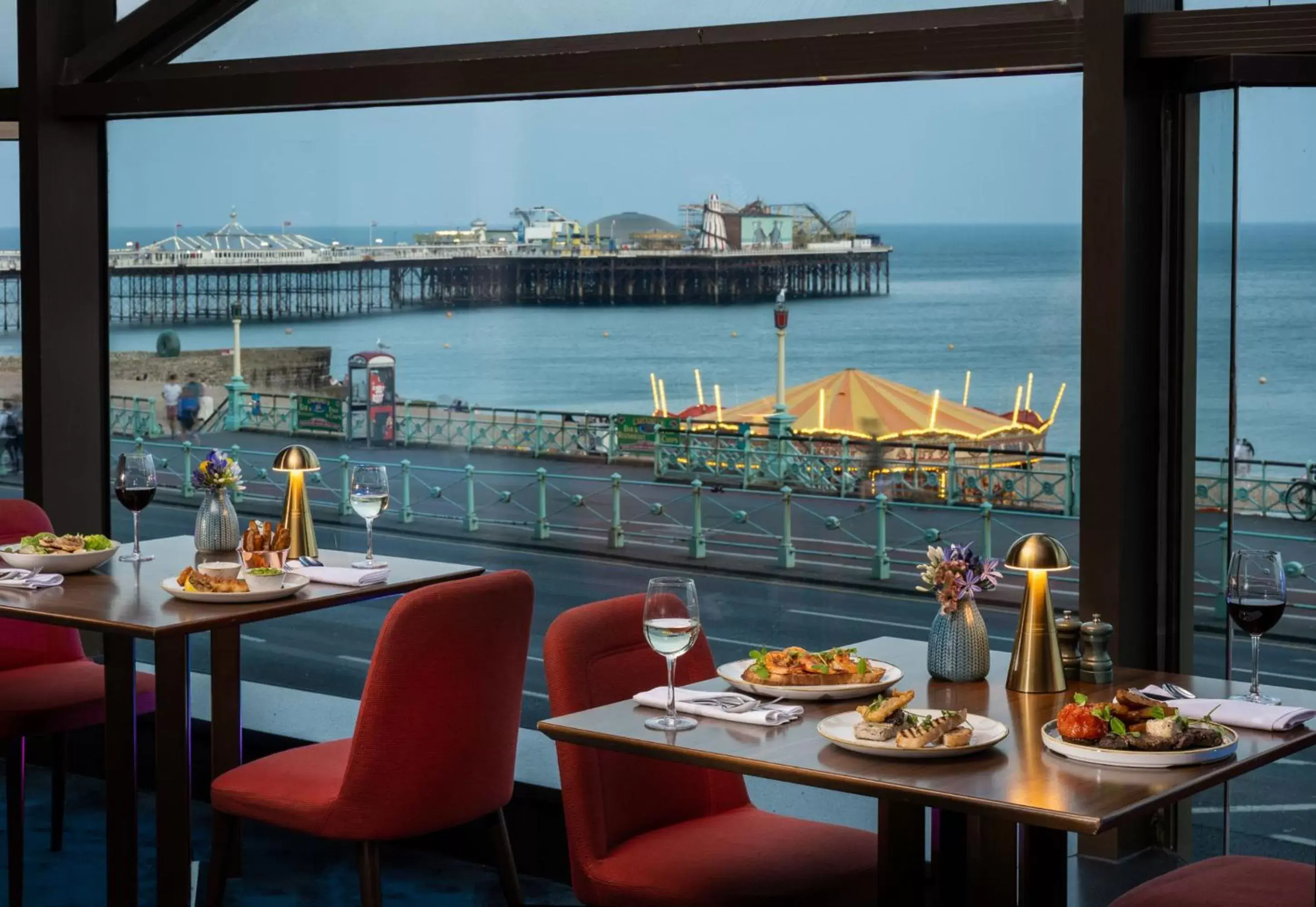 Sea view, Restaurant/Places to Eat in Leonardo Royal Hotel Brighton Waterfront - Formerly Jurys Inn