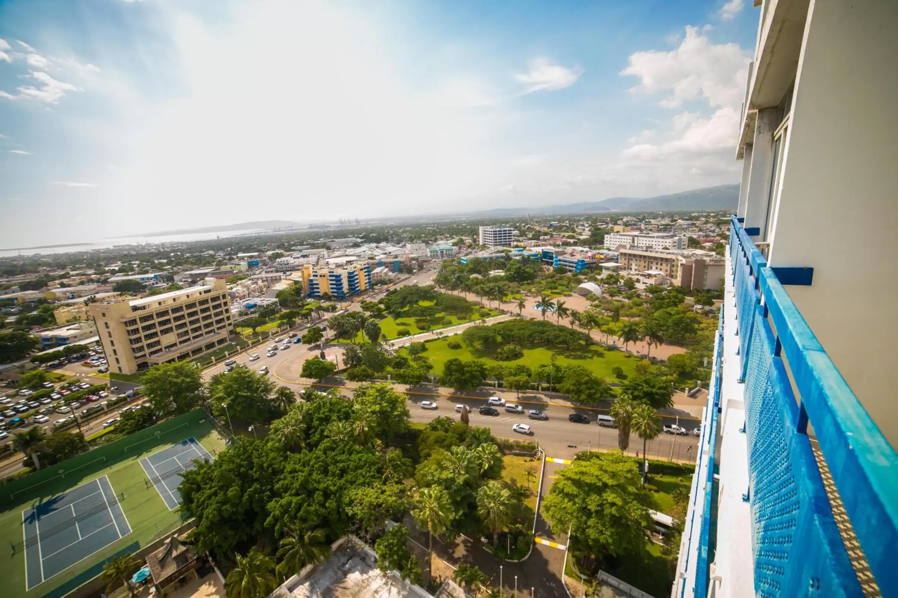 Balcony/Terrace in The Jamaica Pegasus Hotel