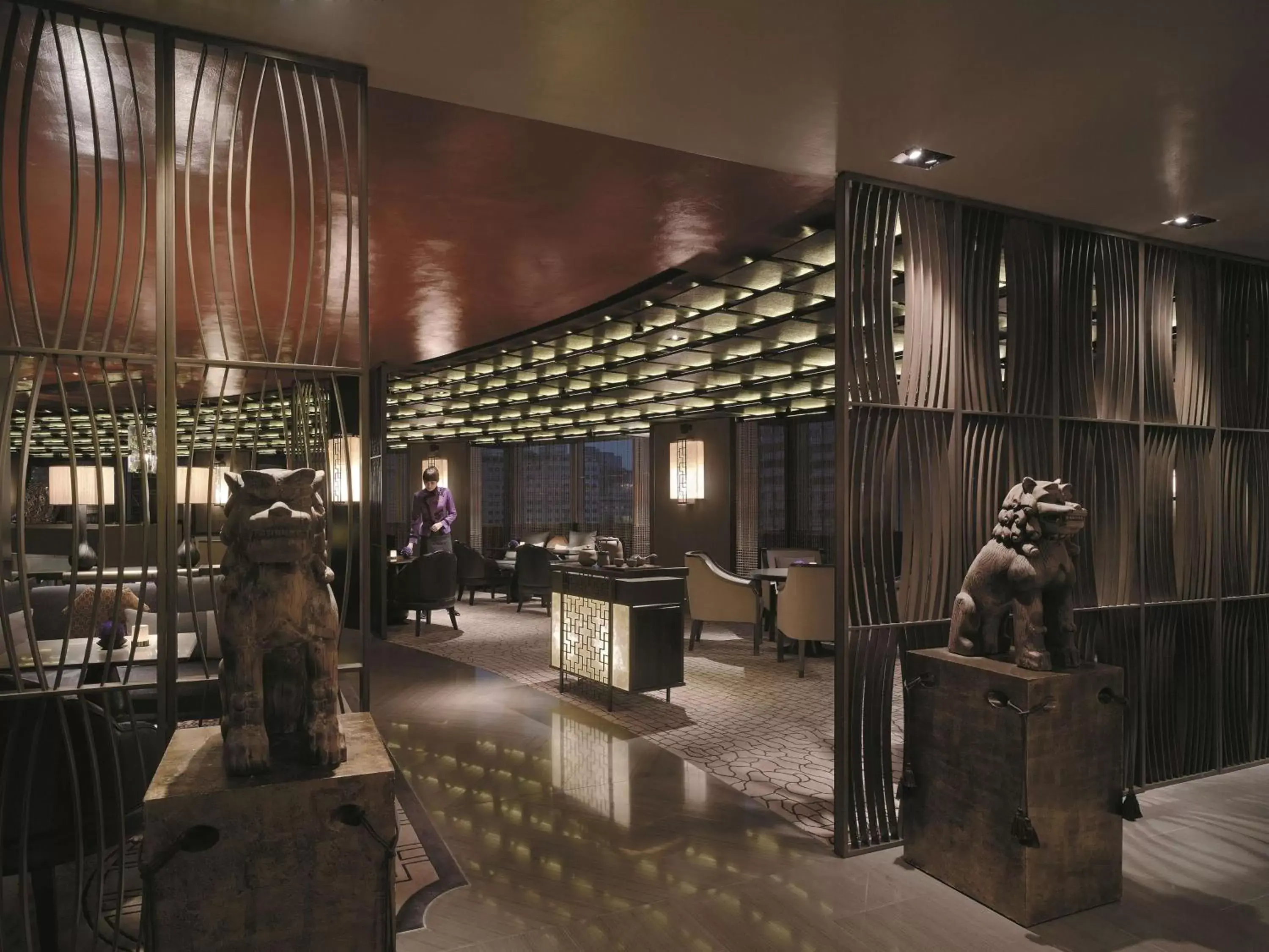 Lounge or bar, Restaurant/Places to Eat in Shangri-La Far Eastern, Taipei