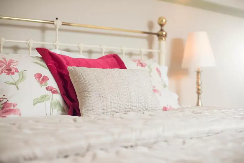 Decorative detail, Bed in The Penrallt Hotel