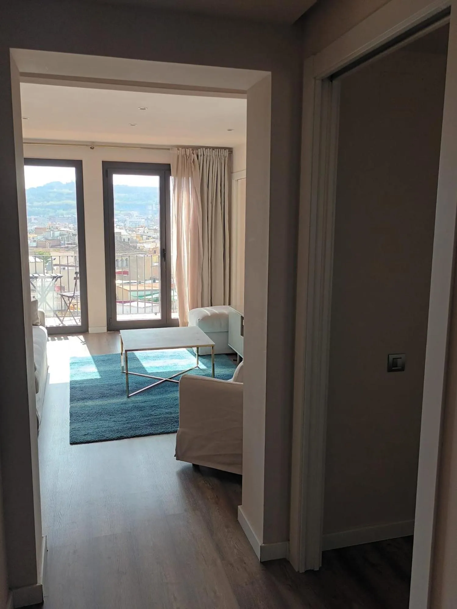 Bed in Hotel Monegal