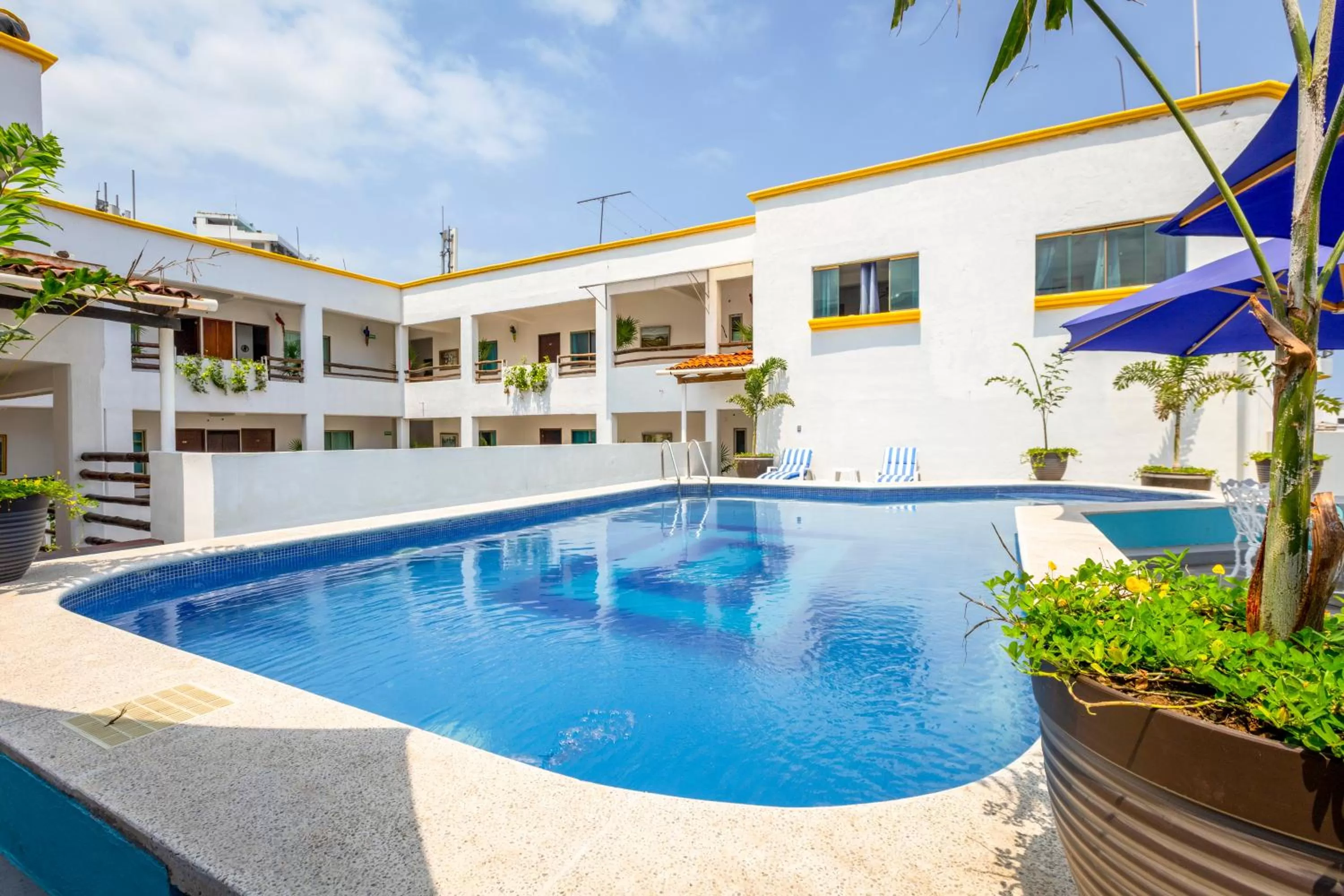 Property building in Hotel Pueblito Vallarta