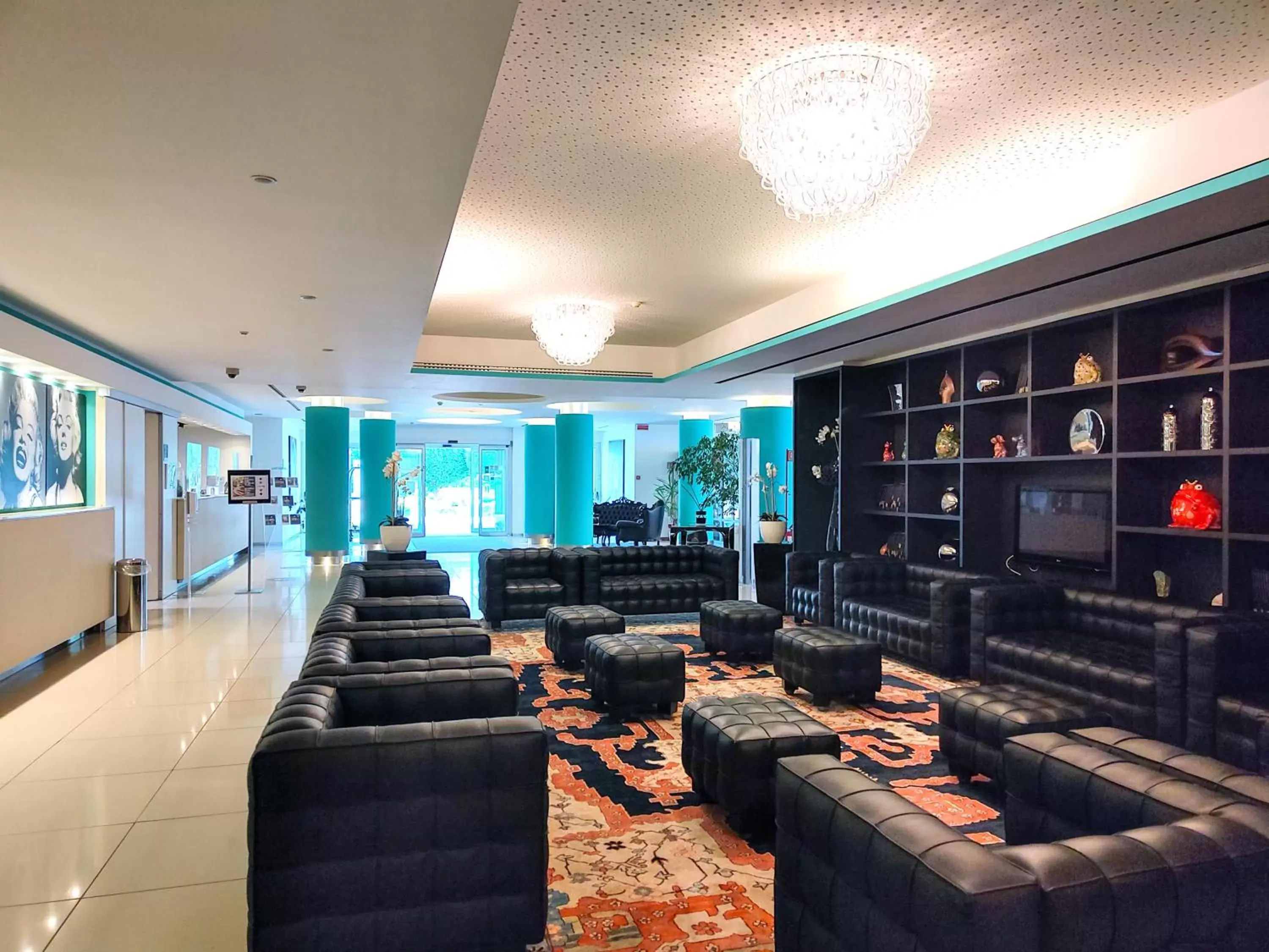 Lobby or reception in Just Hotel Lomazzo Fiera