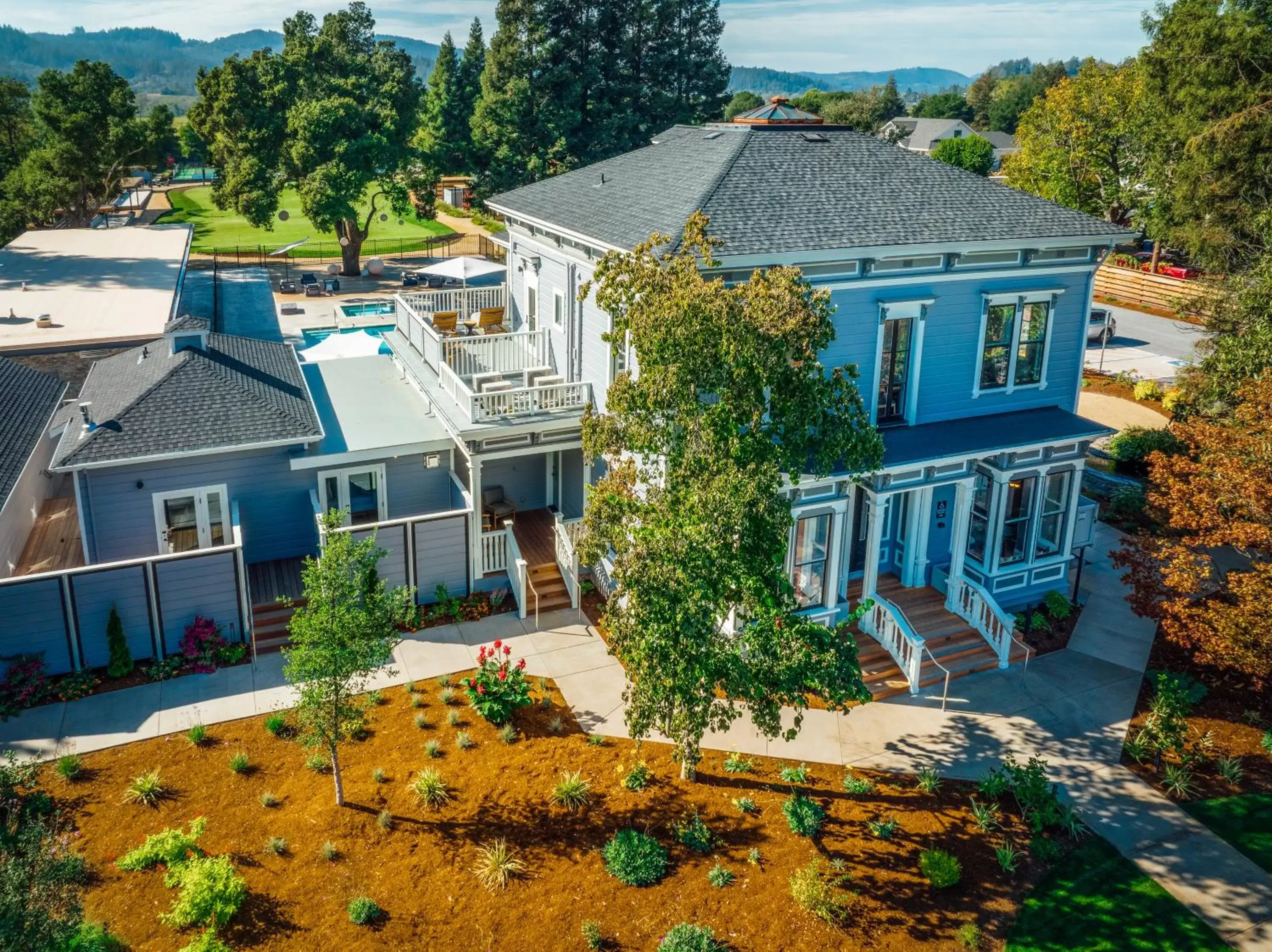 Property building, Bird's-eye View in The Ruse