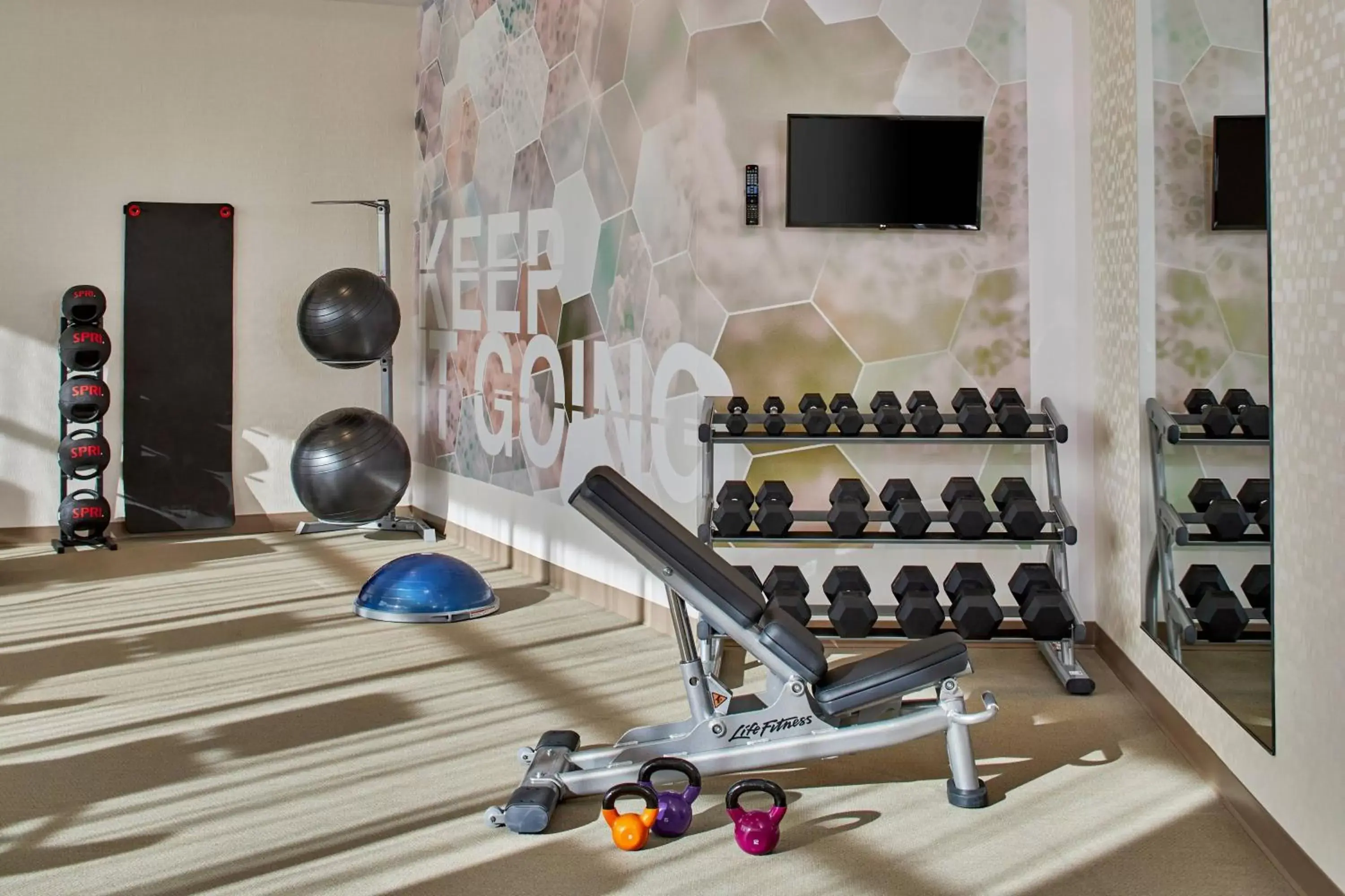 Fitness centre/facilities, Fitness Center/Facilities in SpringHill Suites Charlotte at Carowinds