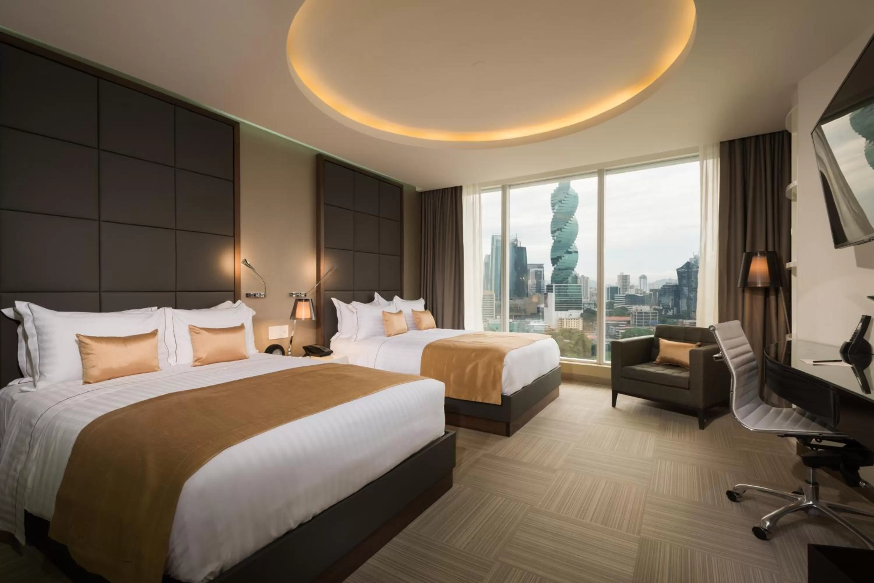 Photo of the whole room, Bed in Hotel Las Americas Golden Tower Panamá