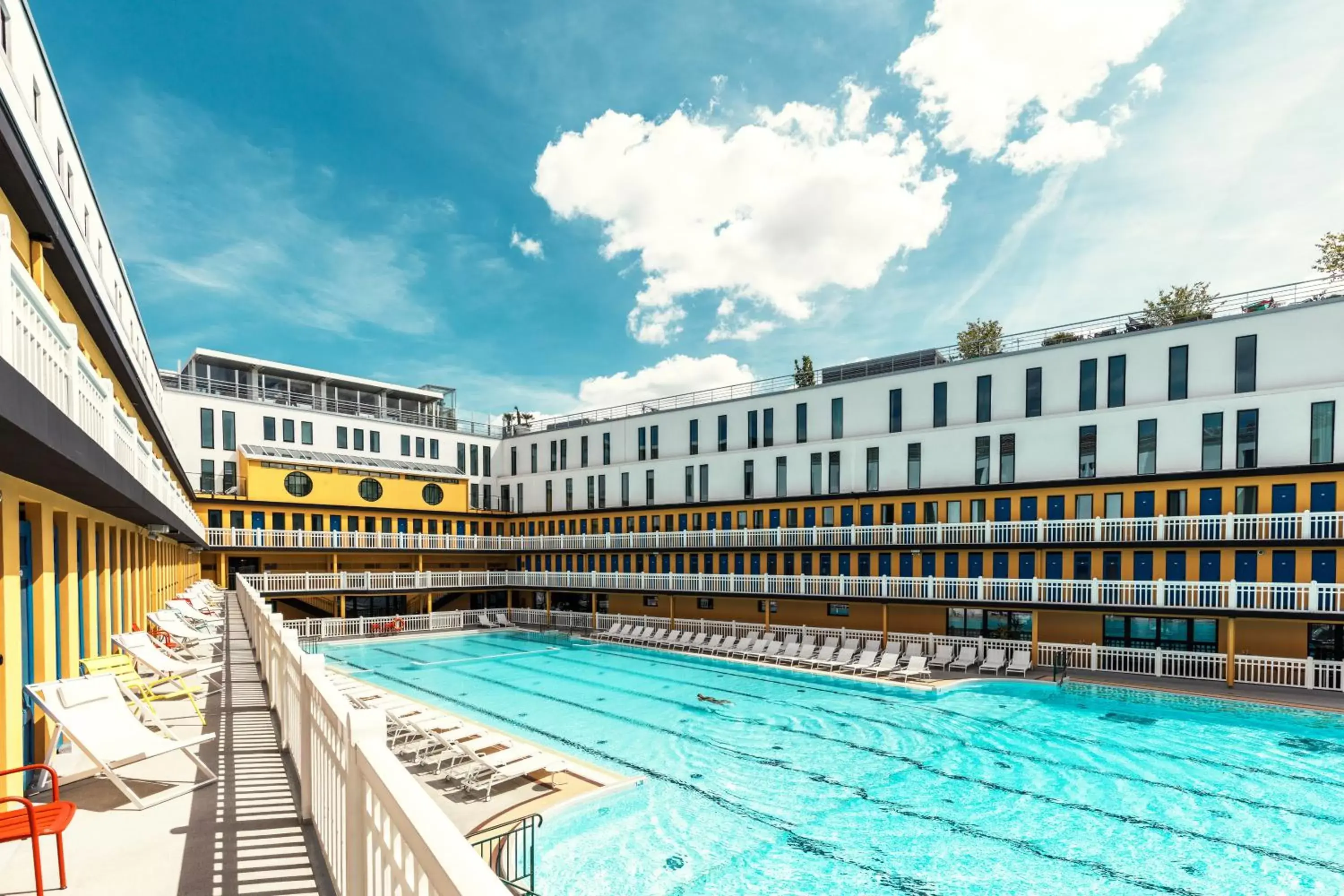 Property building, Swimming Pool in Molitor Hôtel & Spa Paris - MGallery Collection