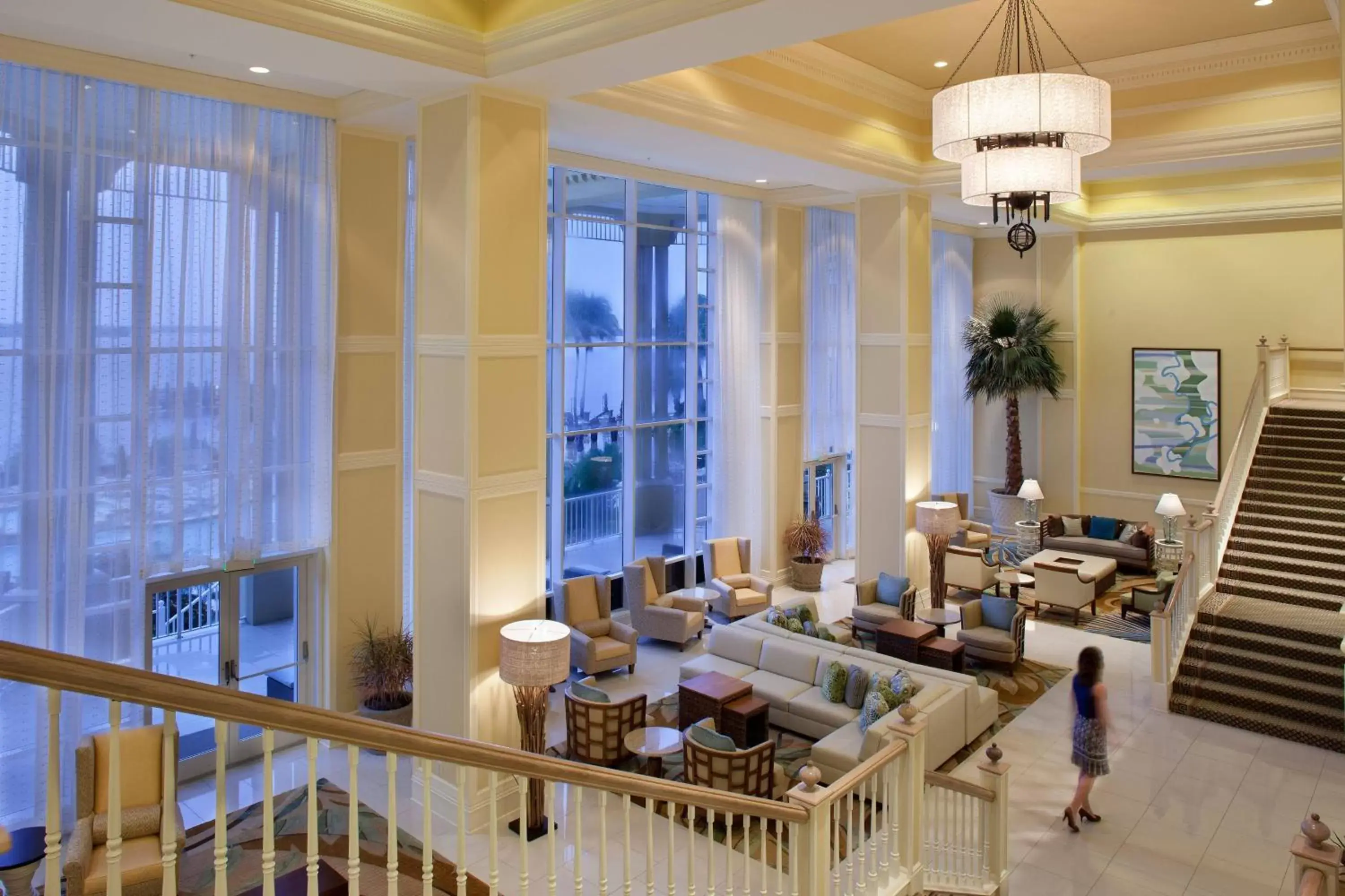 Lobby or reception, Restaurant/Places to Eat in Marriott Sanibel Harbour Resort & Spa