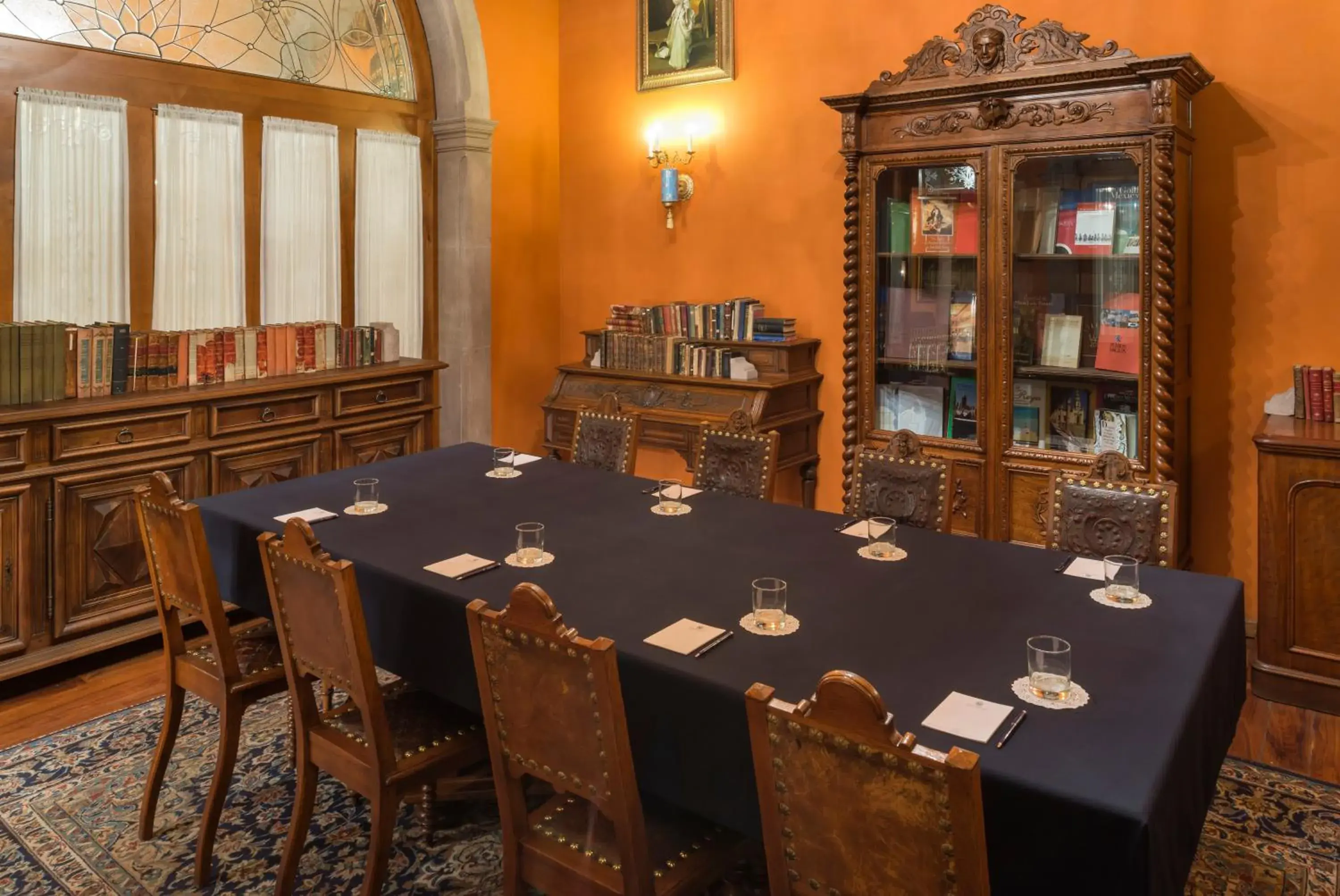 Meeting/conference room, Restaurant/Places to Eat in Hotel Museo Palacio de San Agustin