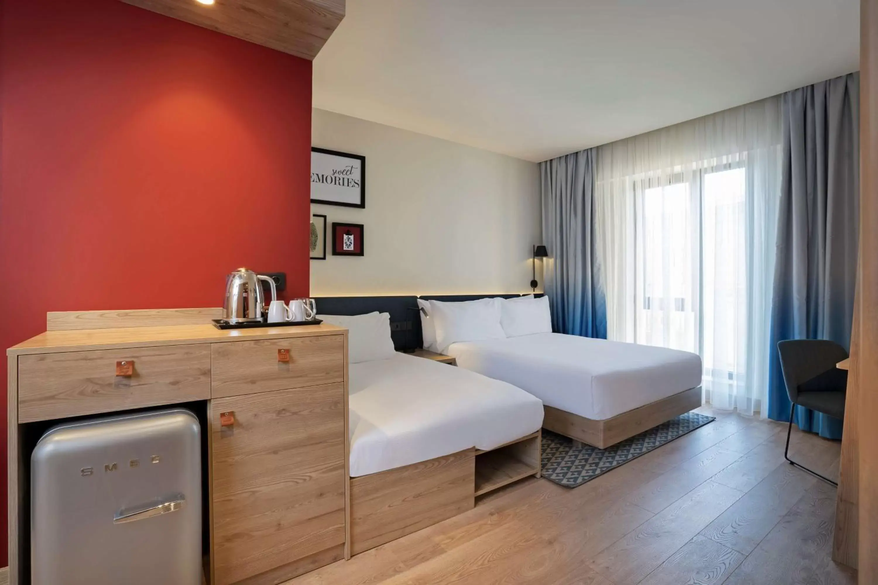 Bedroom, Bed in Hampton by Hilton Tashkent