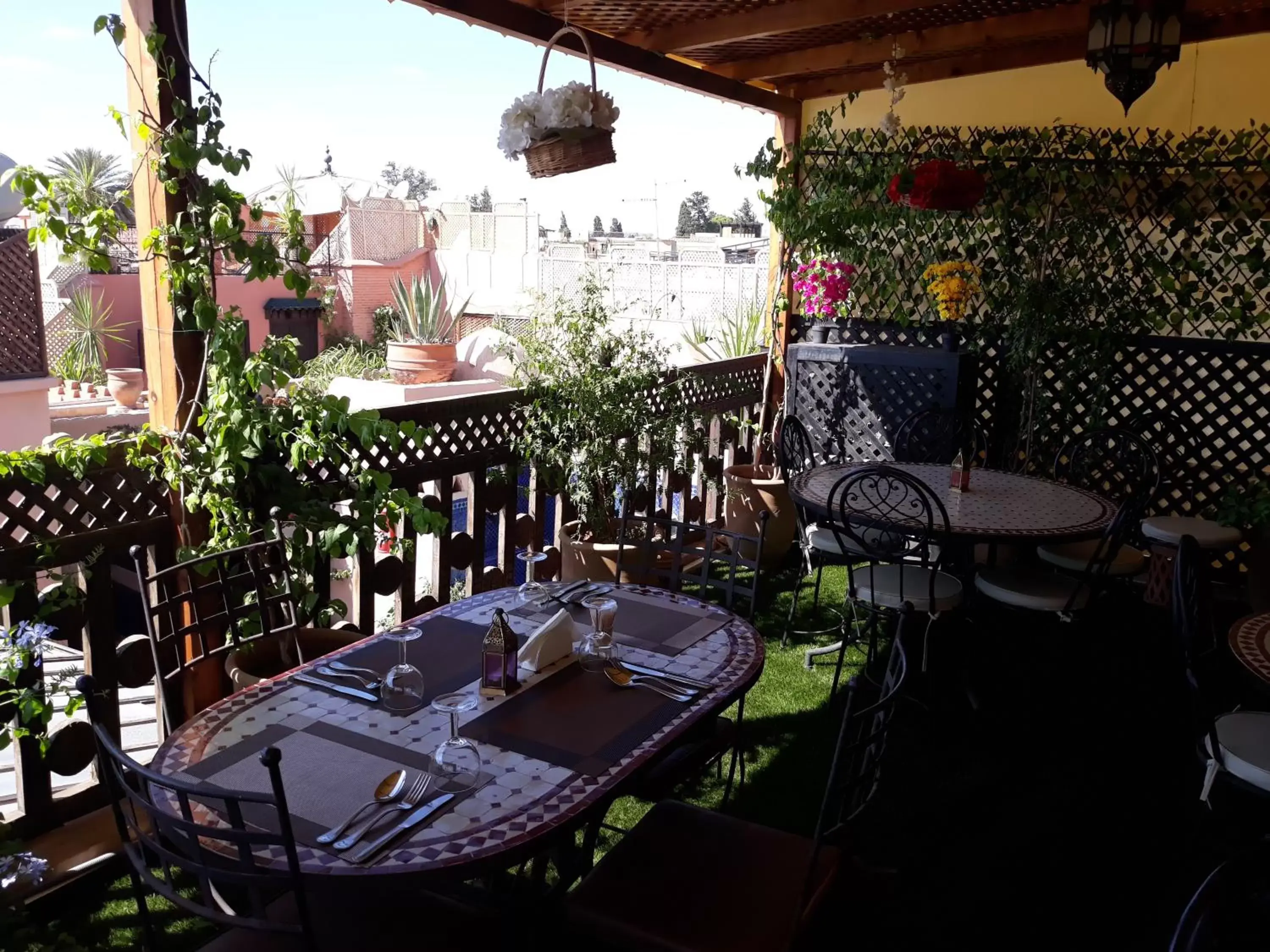 Restaurant/Places to Eat in Riad Ghali Hotel & SPA