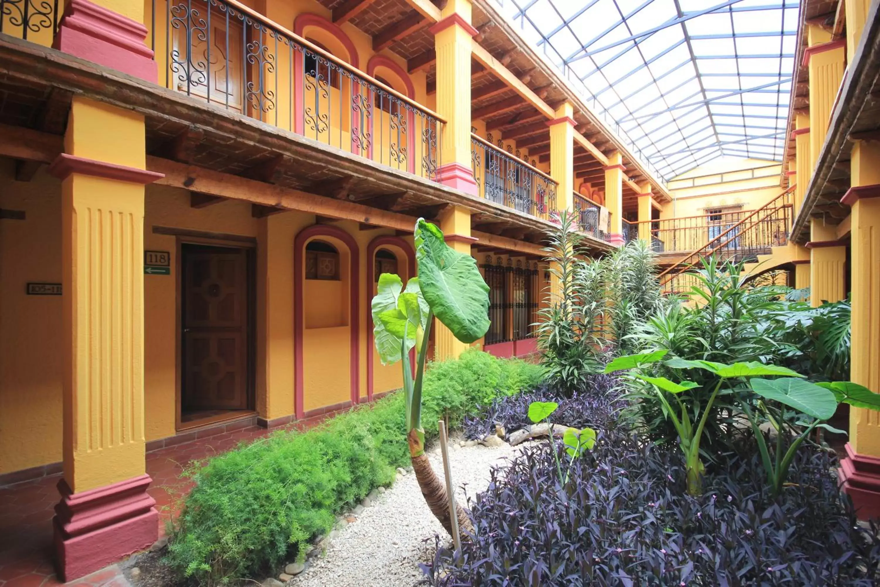 Balcony/Terrace in Hotel Diego de Mazariegos