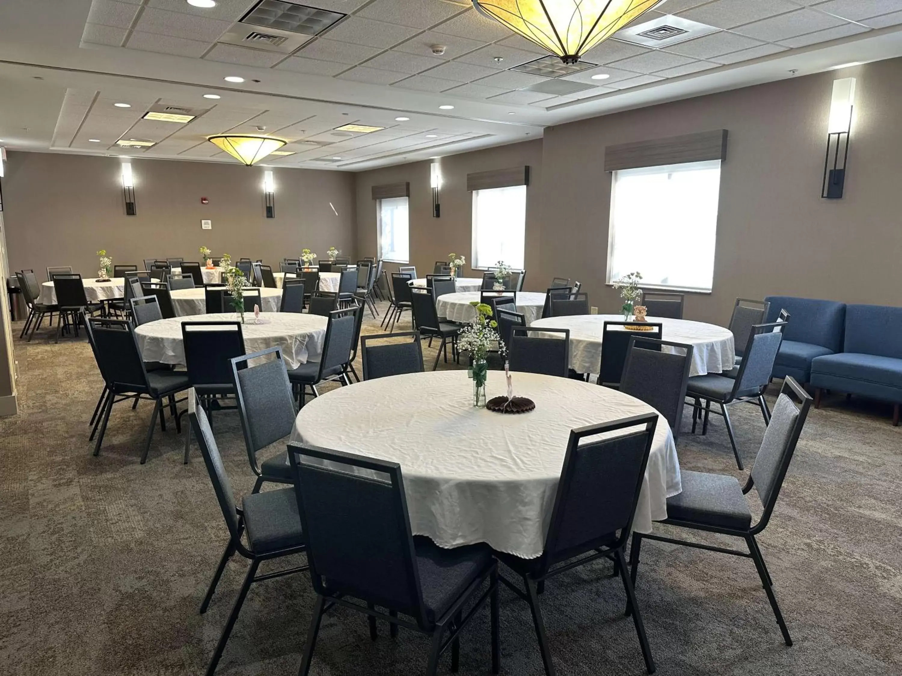 Meeting/conference room, Restaurant/Places to Eat in Hilton Garden Inn Oconomowoc