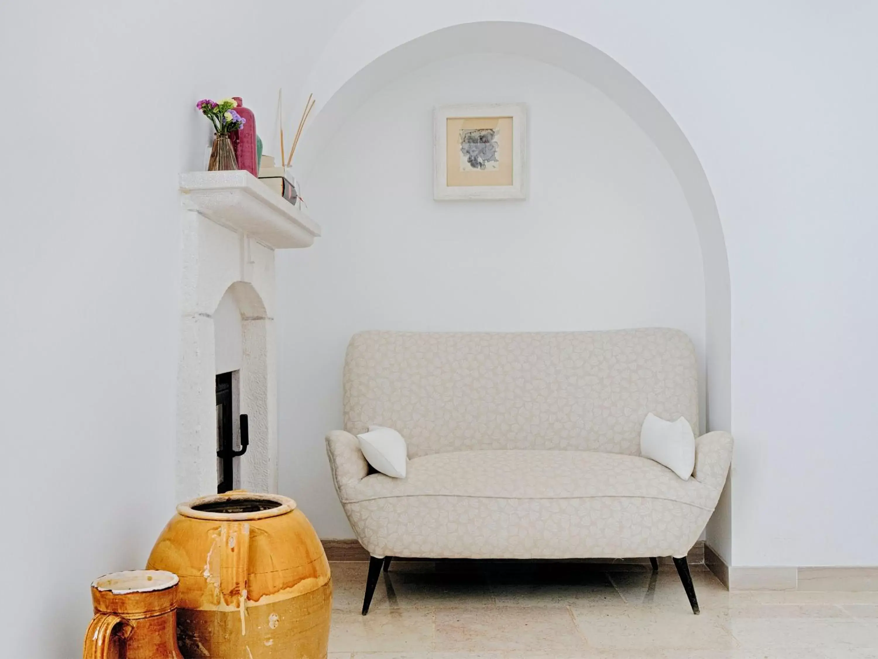 Seating Area in Trullo Santangelo