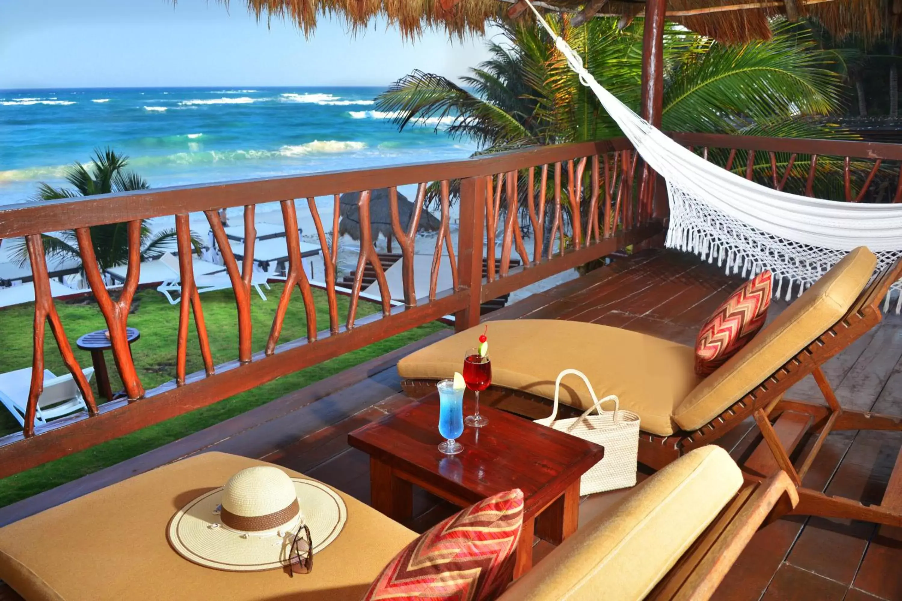 Balcony/Terrace in Ana y Jose Hotel & Spa Tulum - All inclusive