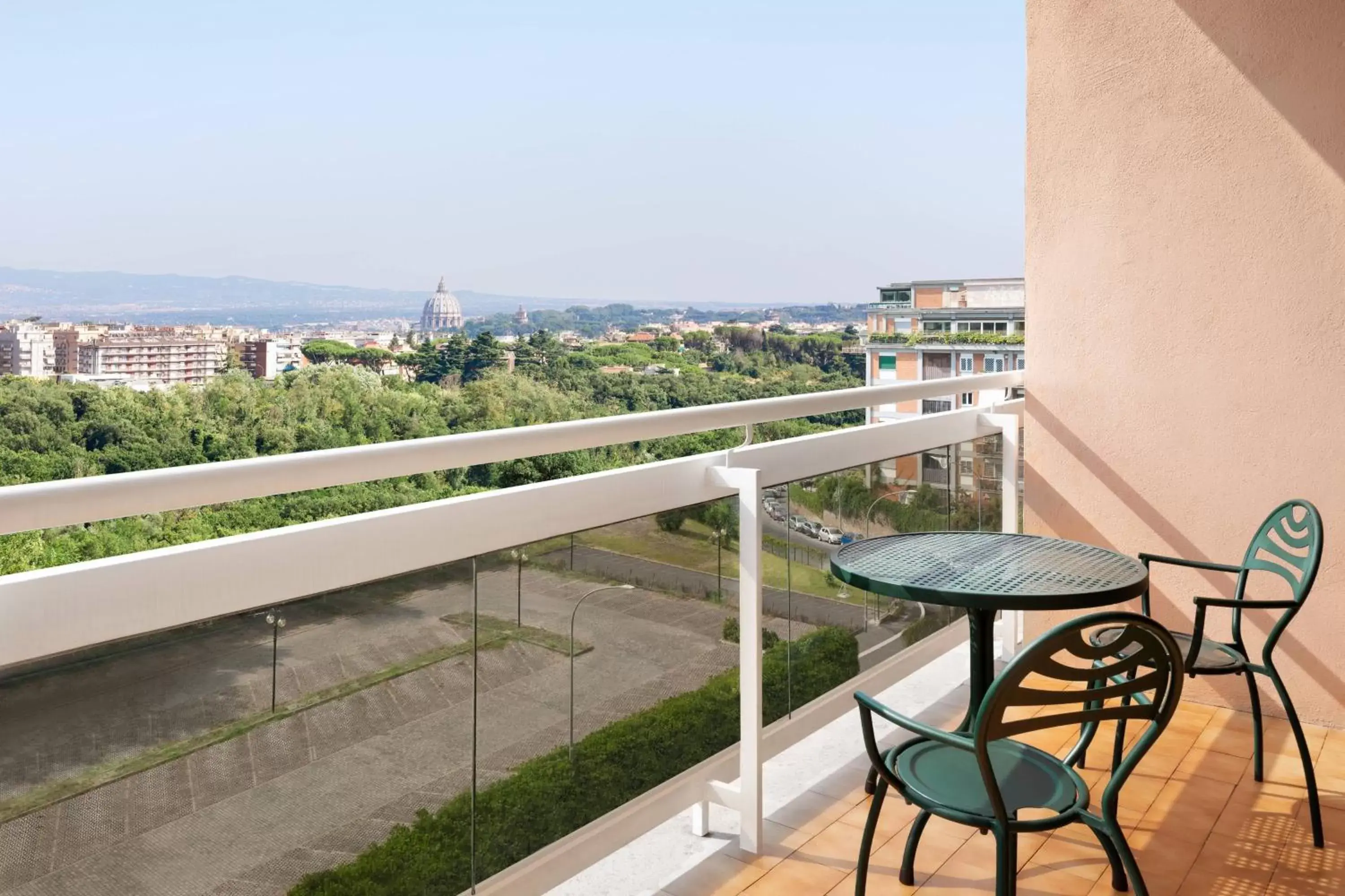 Photo of the whole room, Balcony/Terrace in Courtyard by Marriott Rome Central Park