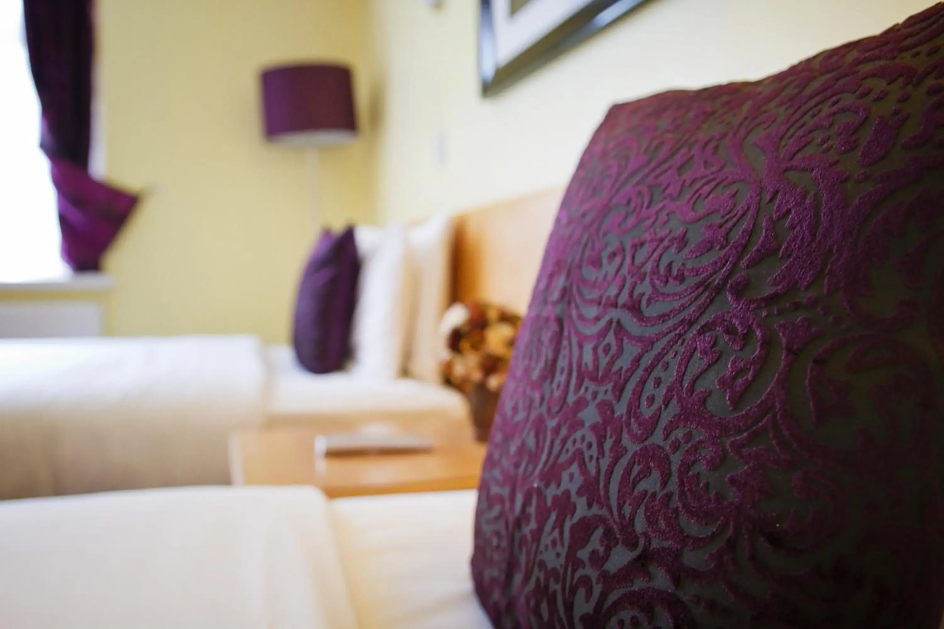 Bedroom, Bed in The Abbey House Hotel