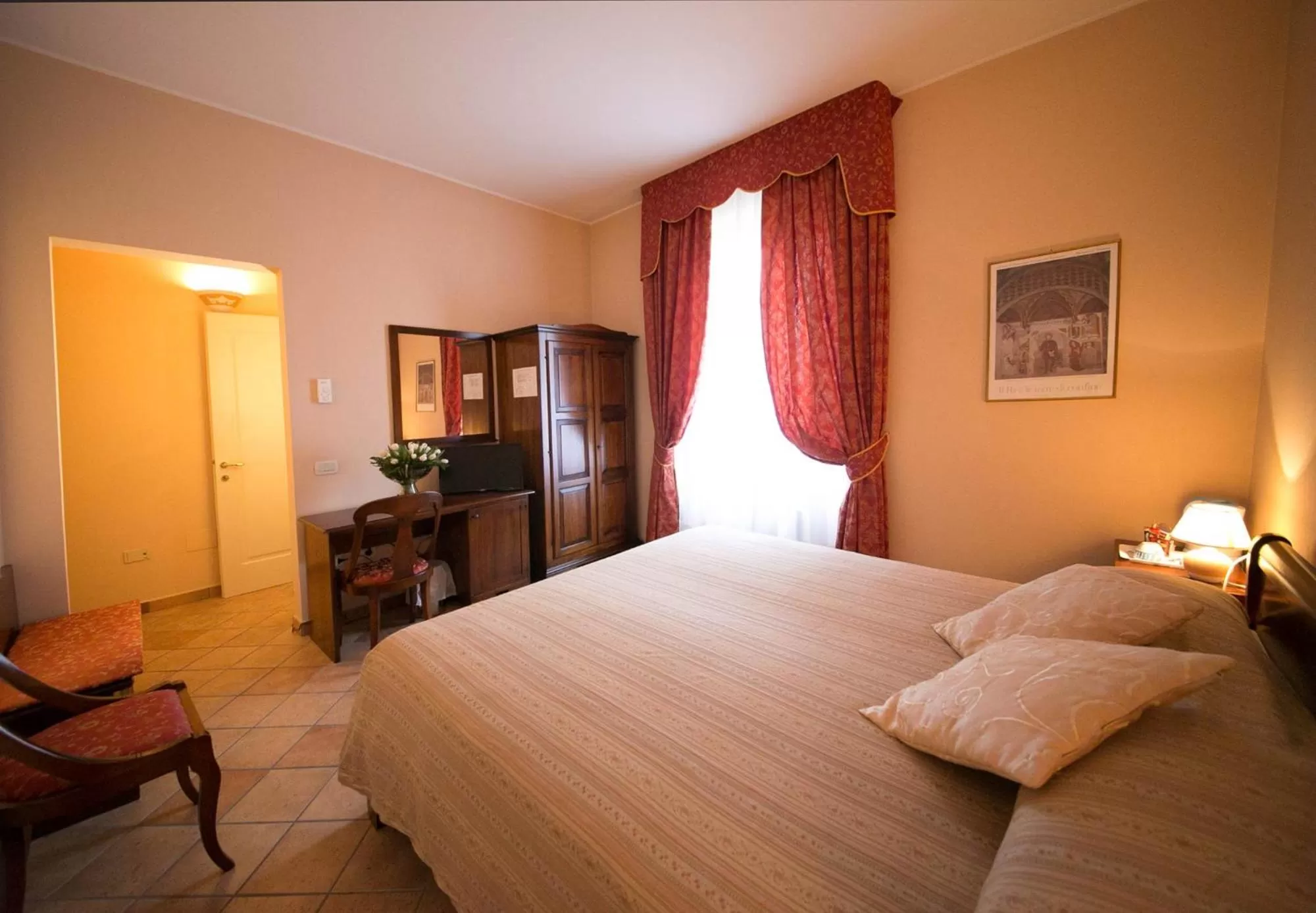 Bedroom in Locanda Ca’ Rossa