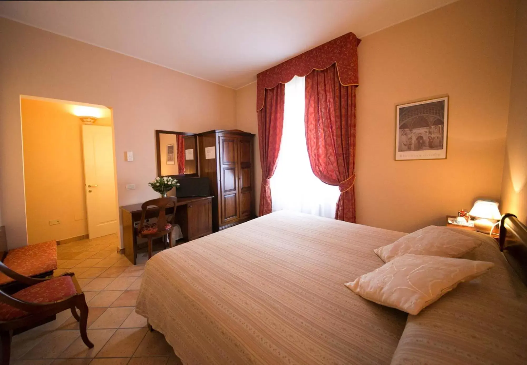 Bedroom in Locanda Ca’ Rossa