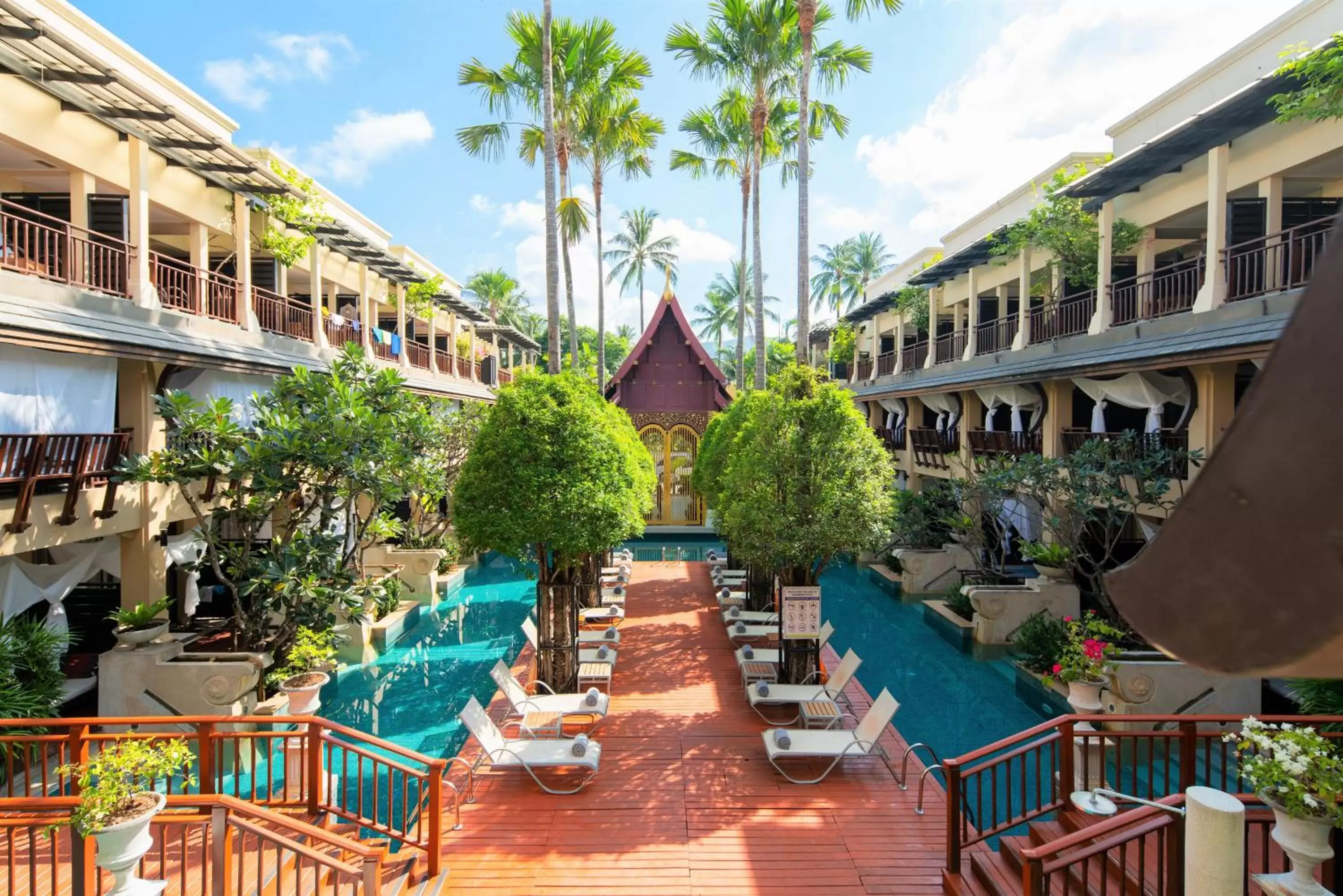 Bird's eye view, Swimming Pool in Burasari Phuket Resort & Spa - SHA Extra Plus