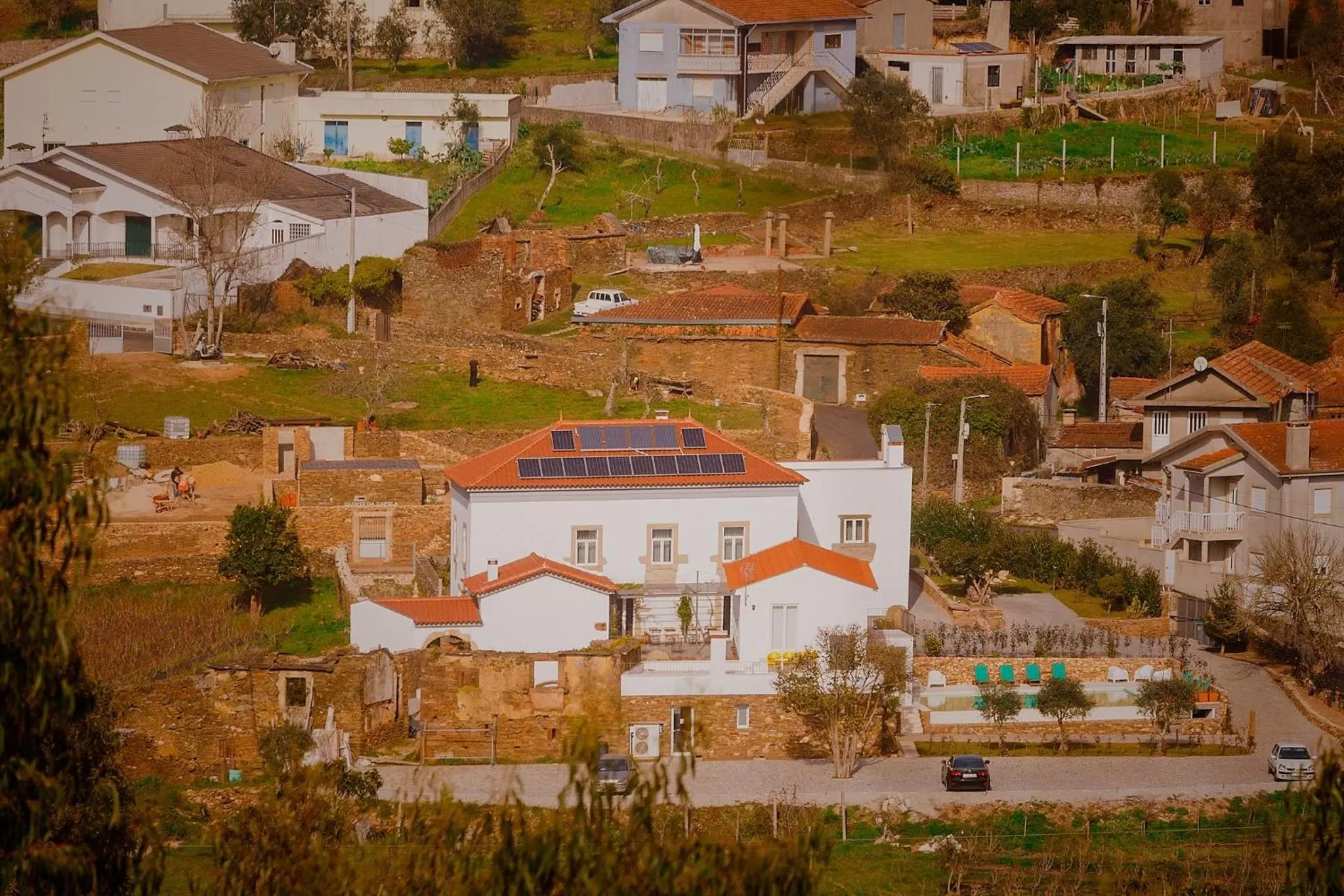 Bird's eye view in Casa de Valcova - Boutique Hotel