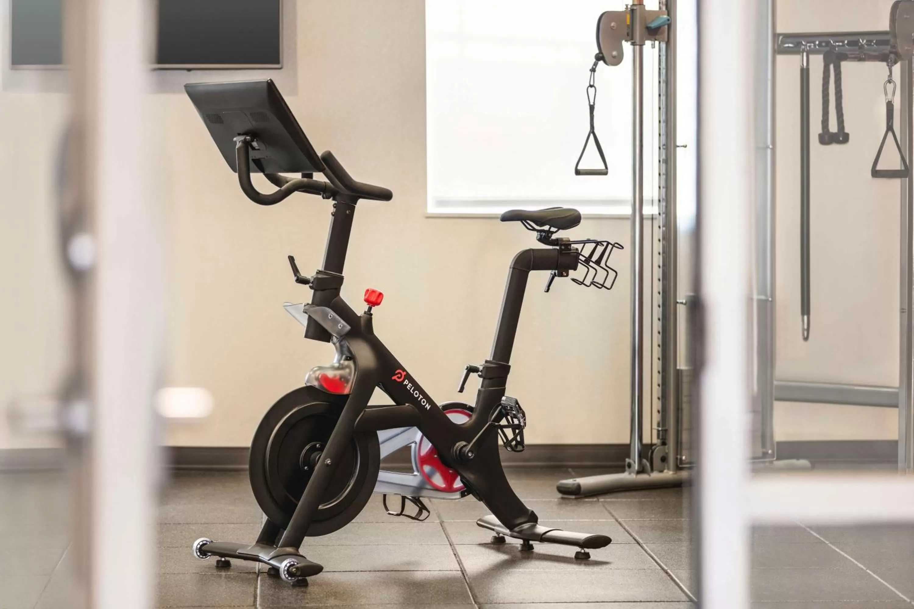 Fitness centre/facilities in Home2 Suites by Hilton Lubbock