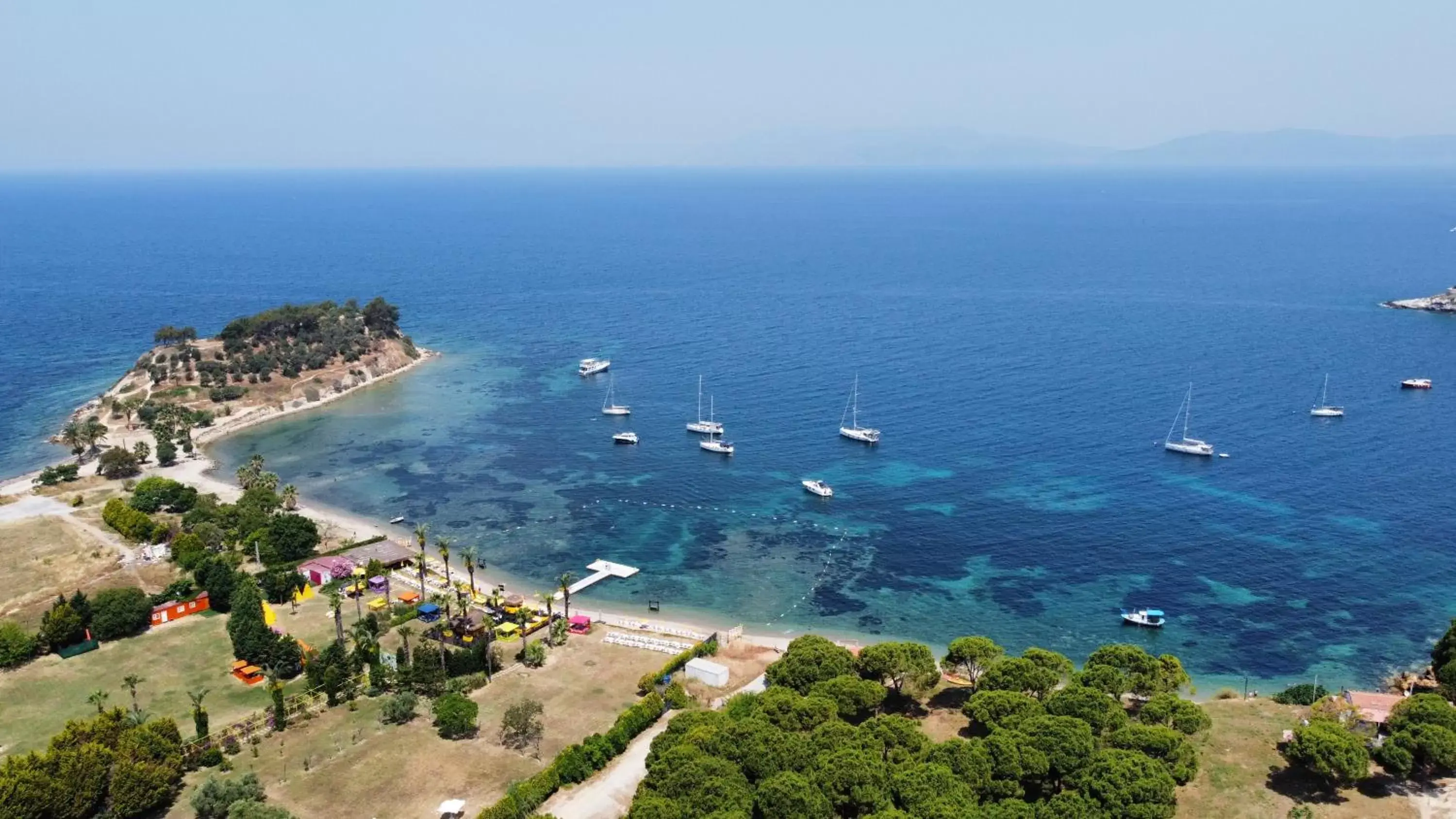 Natural landscape, Bird's-eye View in Altinsaray Hotel