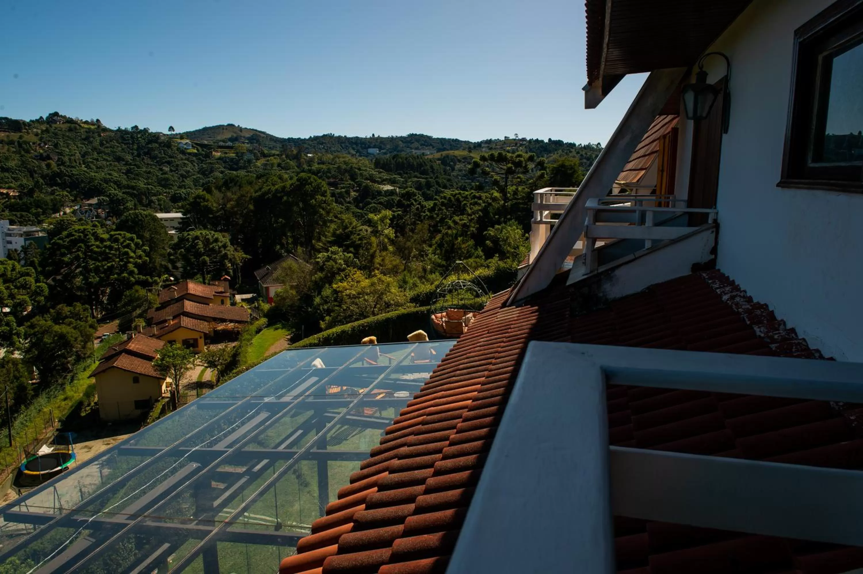Mountain view in Pousada das Lavandas