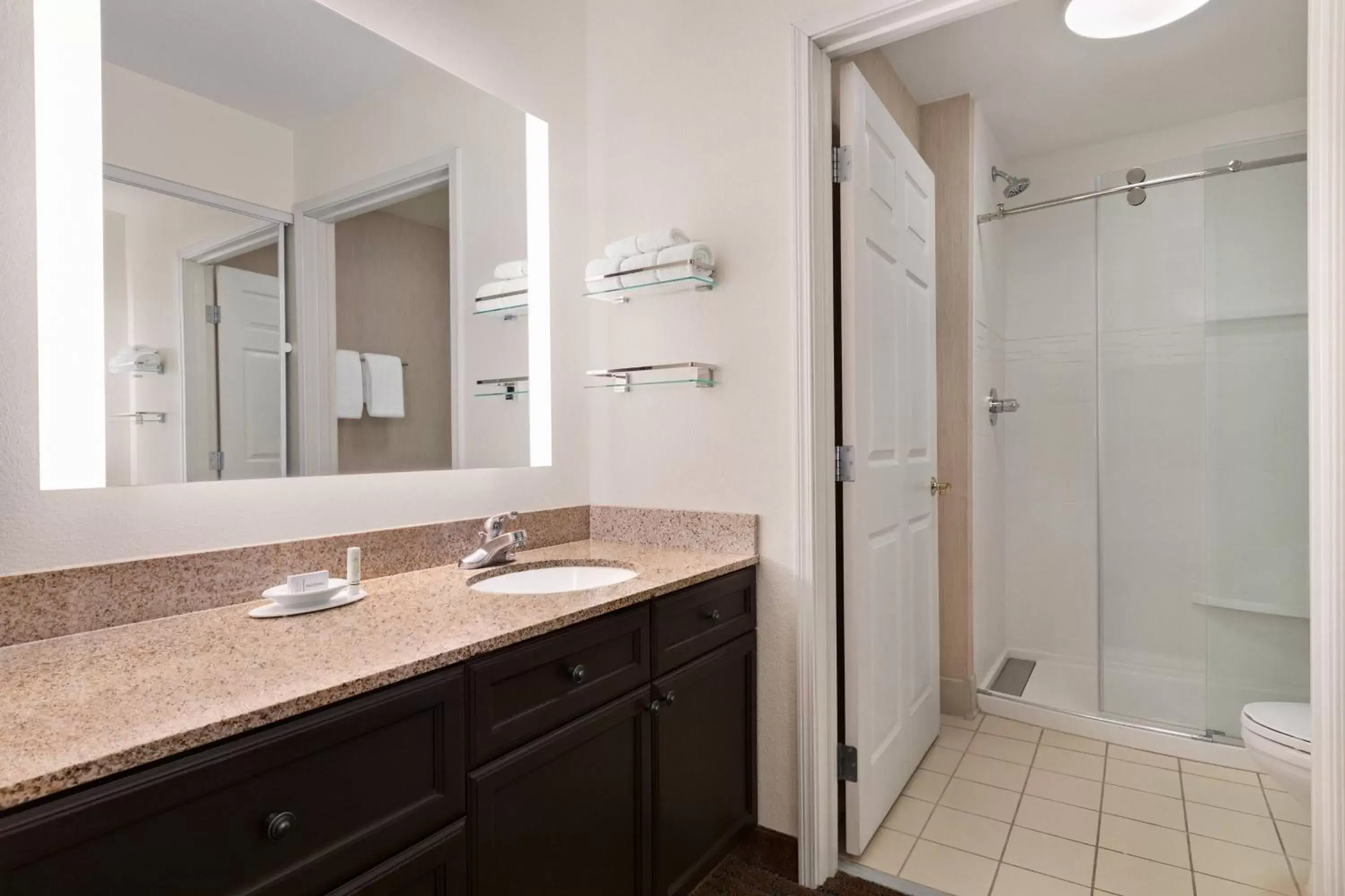 Bathroom in Residence Inn By Marriott Las Vegas Stadium Area