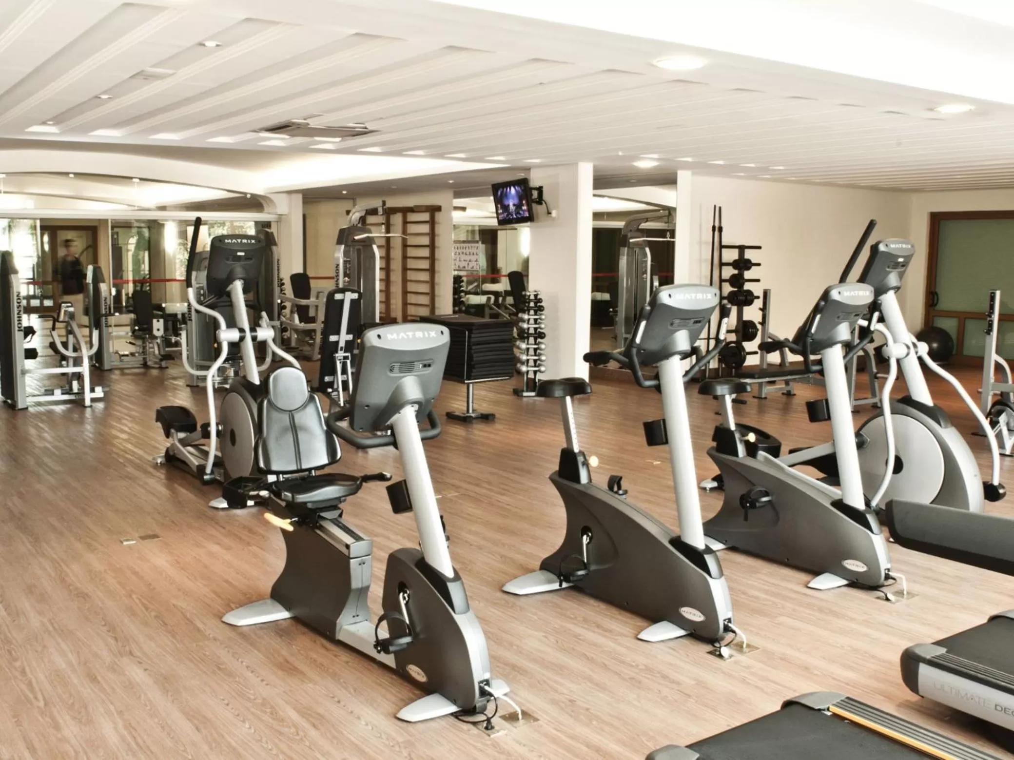 Fitness centre/facilities in Royal Palm Plaza Resort