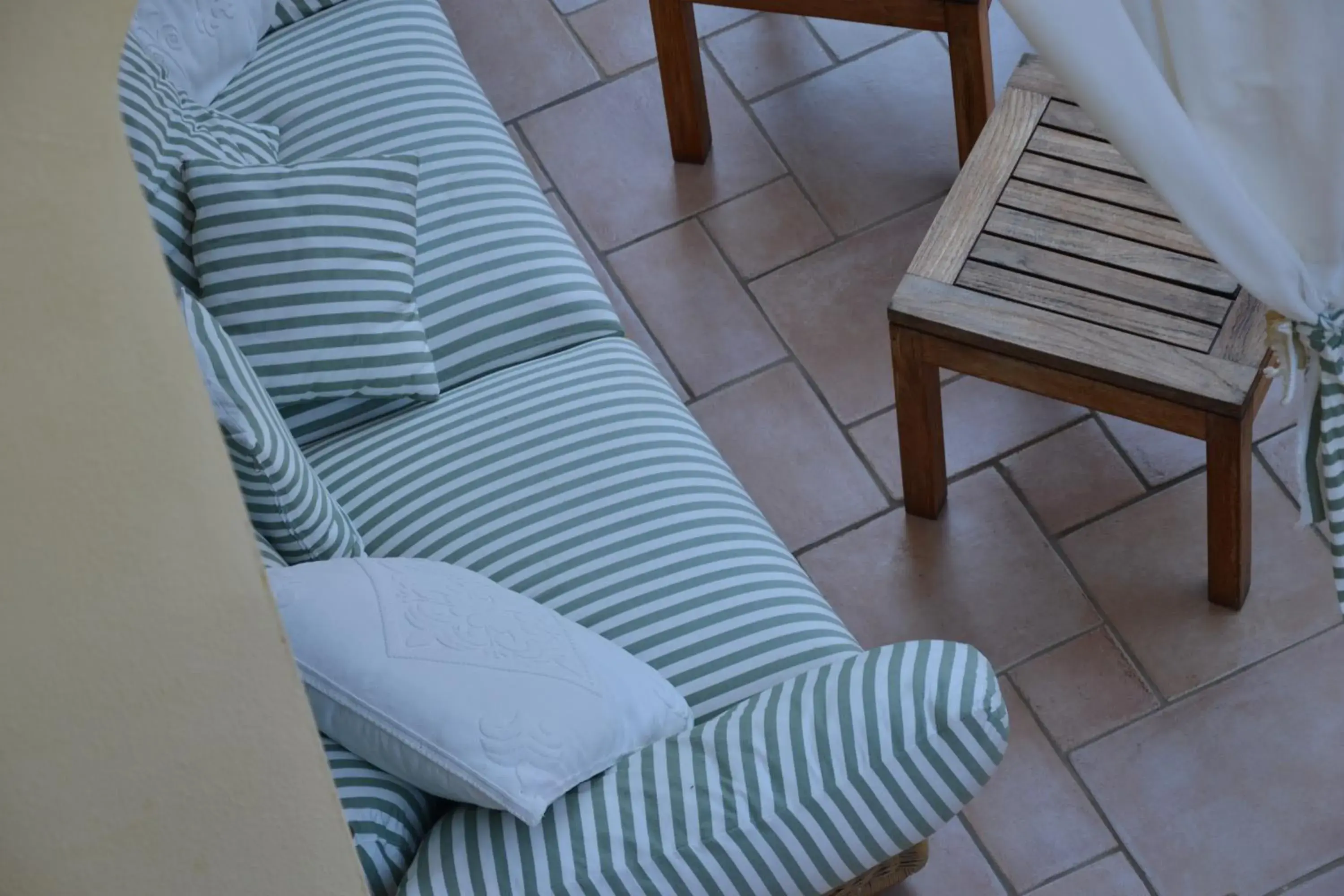 Decorative detail, Seating Area in Hotel Villa Del Parco