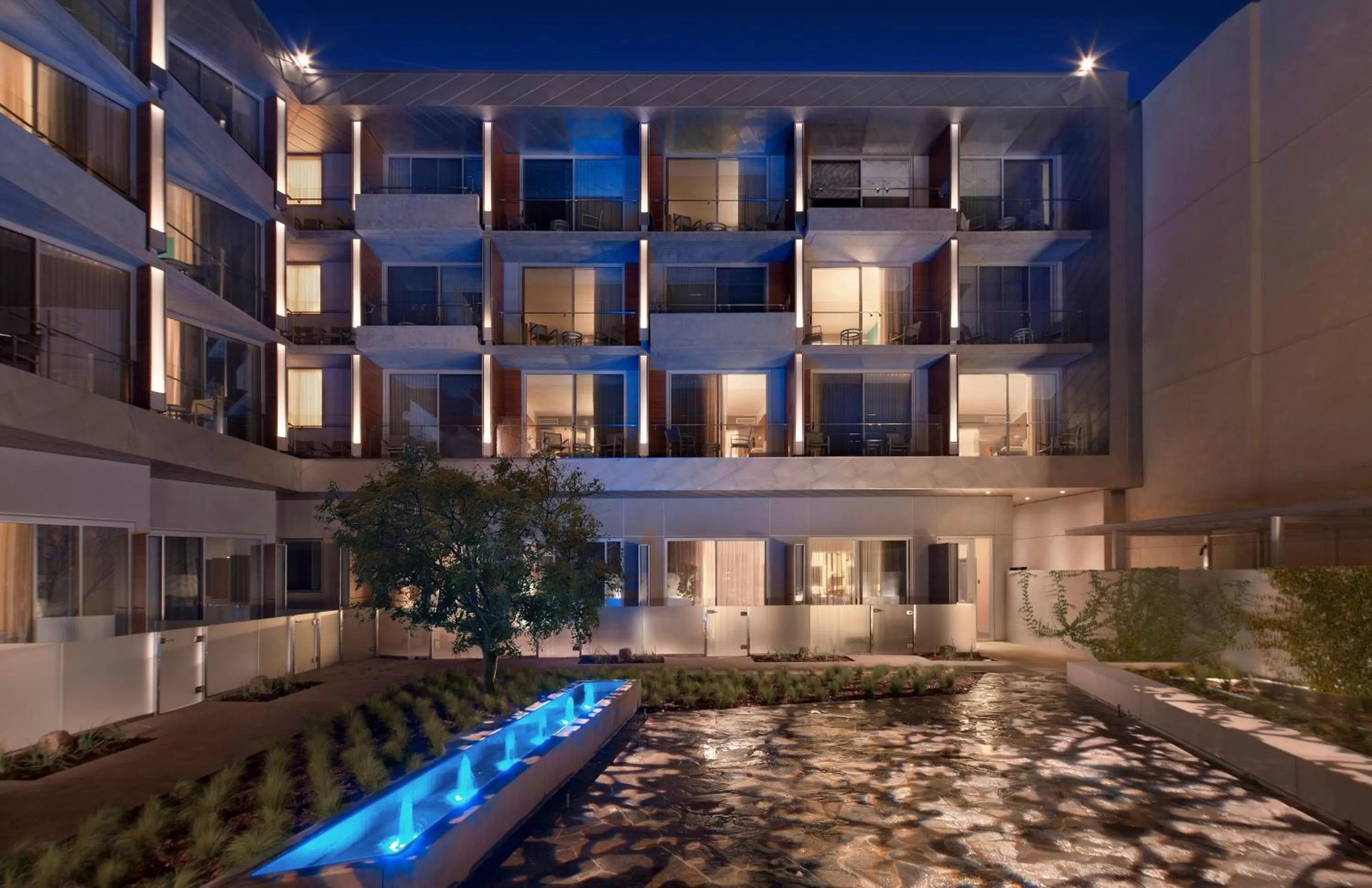 Garden view in Shore Hotel