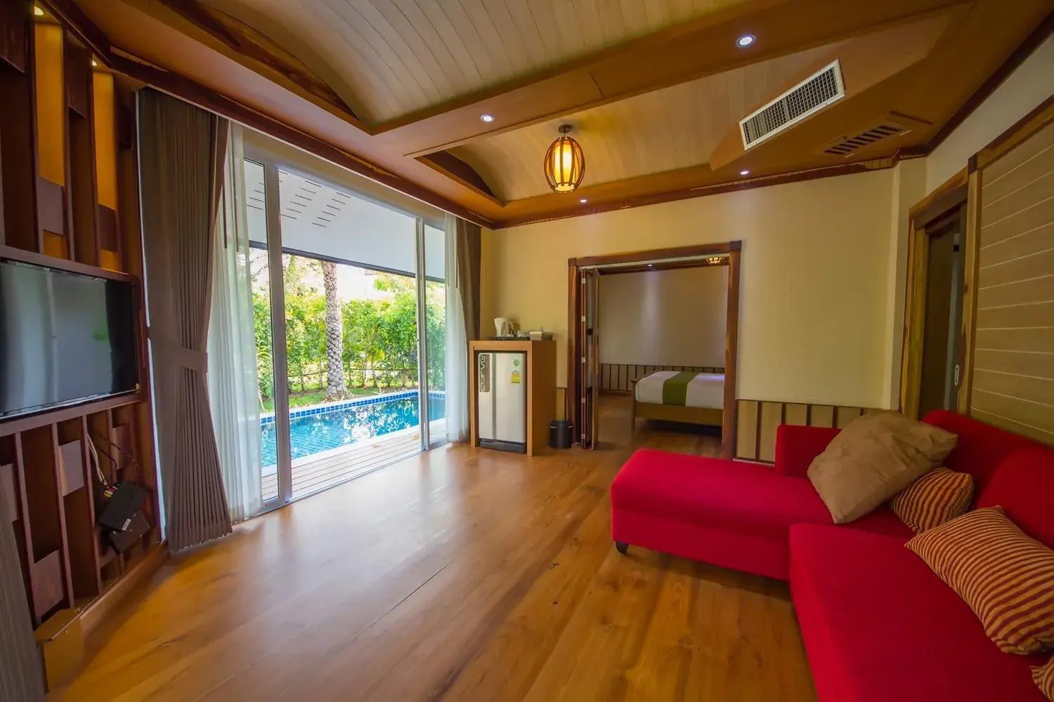 Seating Area in Taman Resort