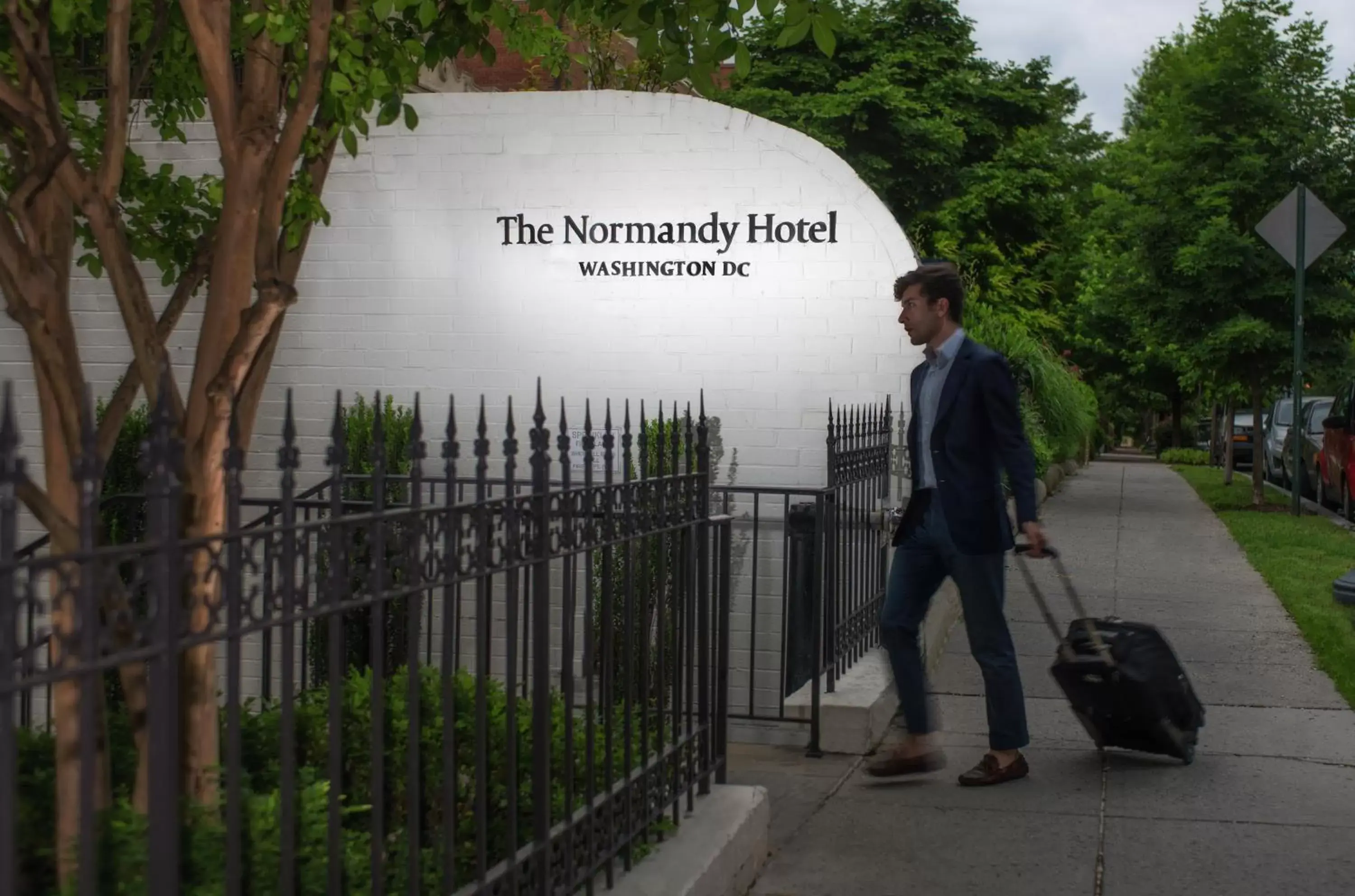 Facade/entrance in The Normandy Hotel