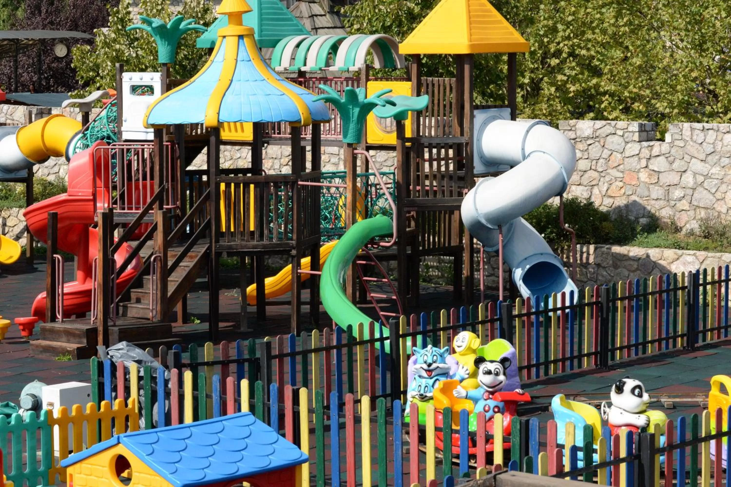 Children play ground, Water Park in Ethno Village Stanisici