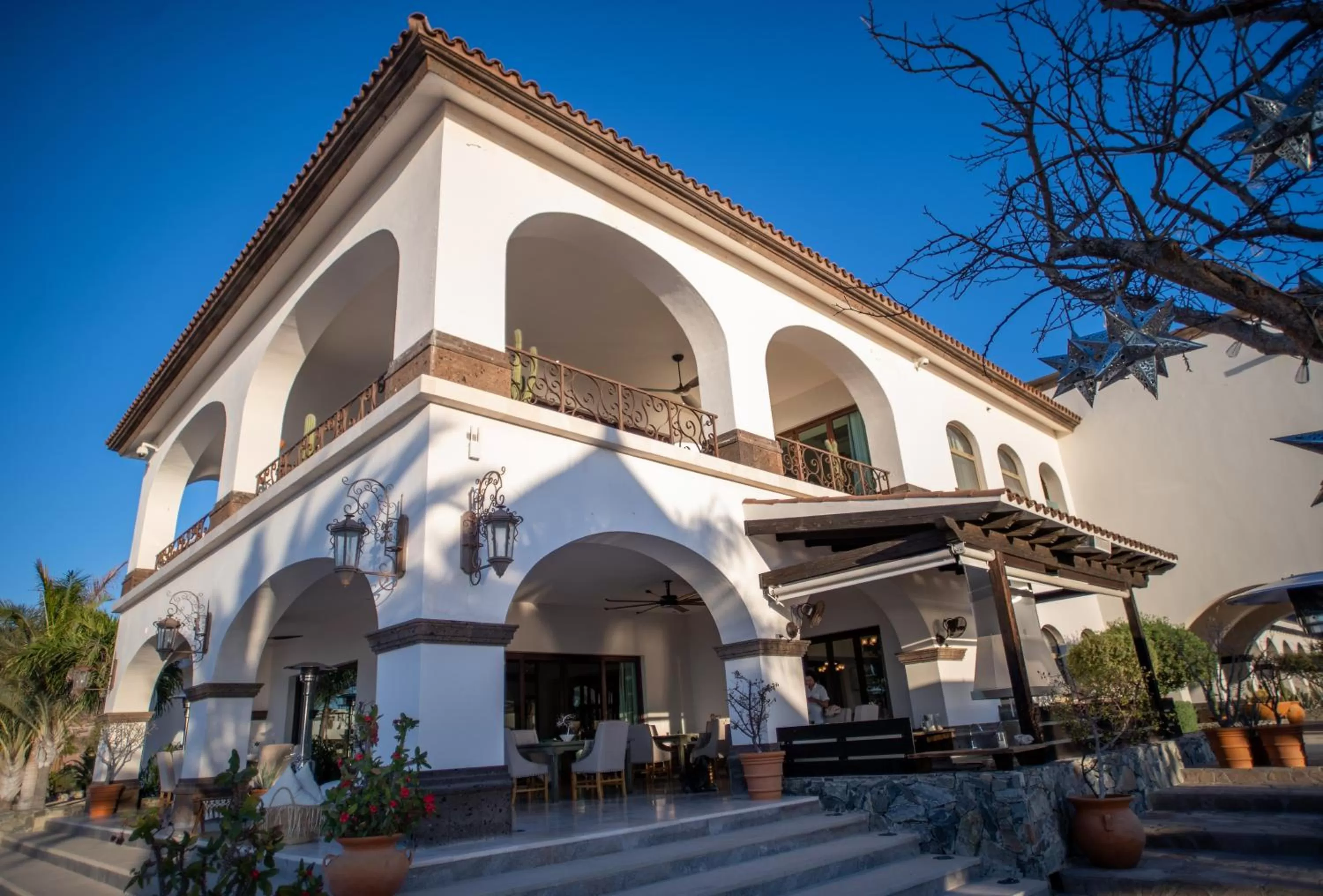 Property building in Orchid House Baja